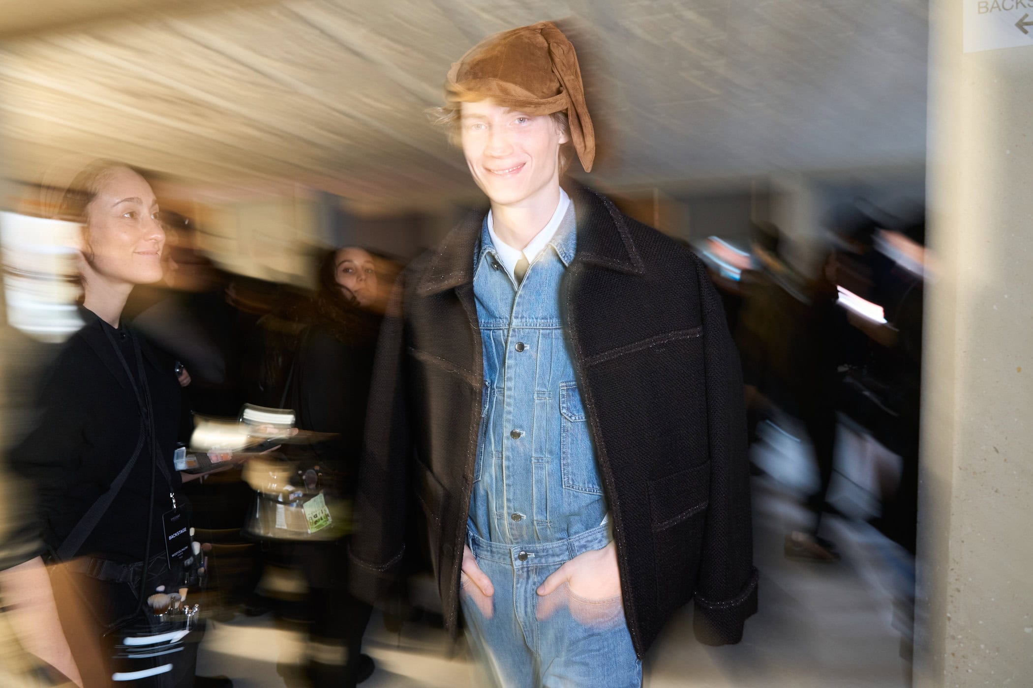 Wooyoungmi Fall 2024 Men’s Fashion Show Backstage
