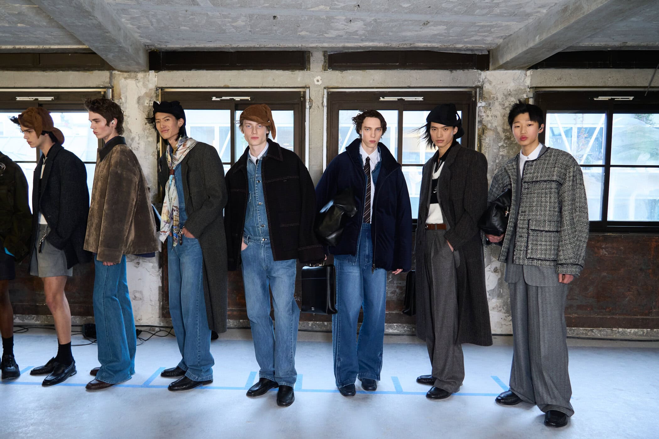 Wooyoungmi Fall 2024 Men’s Fashion Show Backstage