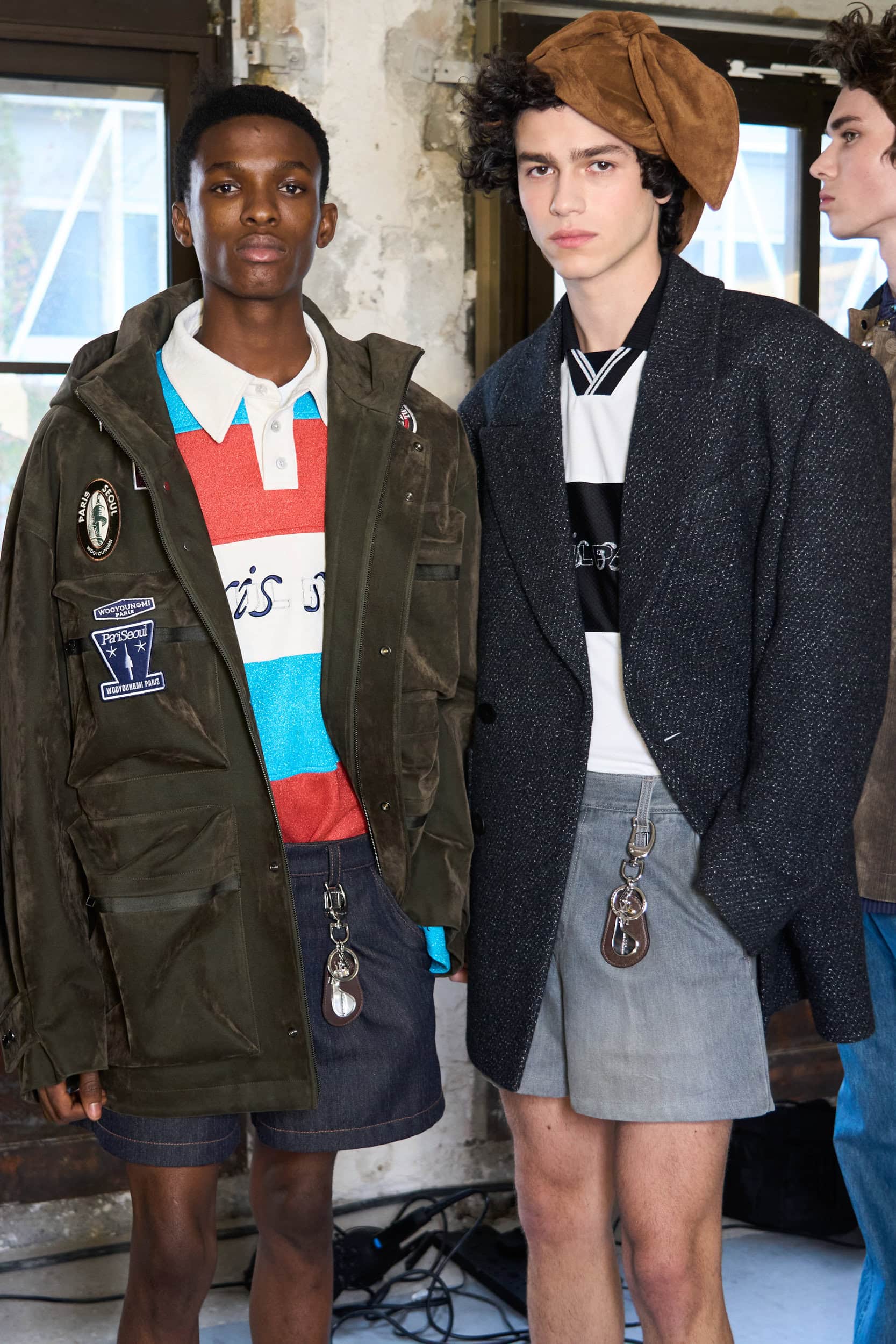 Wooyoungmi Fall 2024 Men’s Fashion Show Backstage