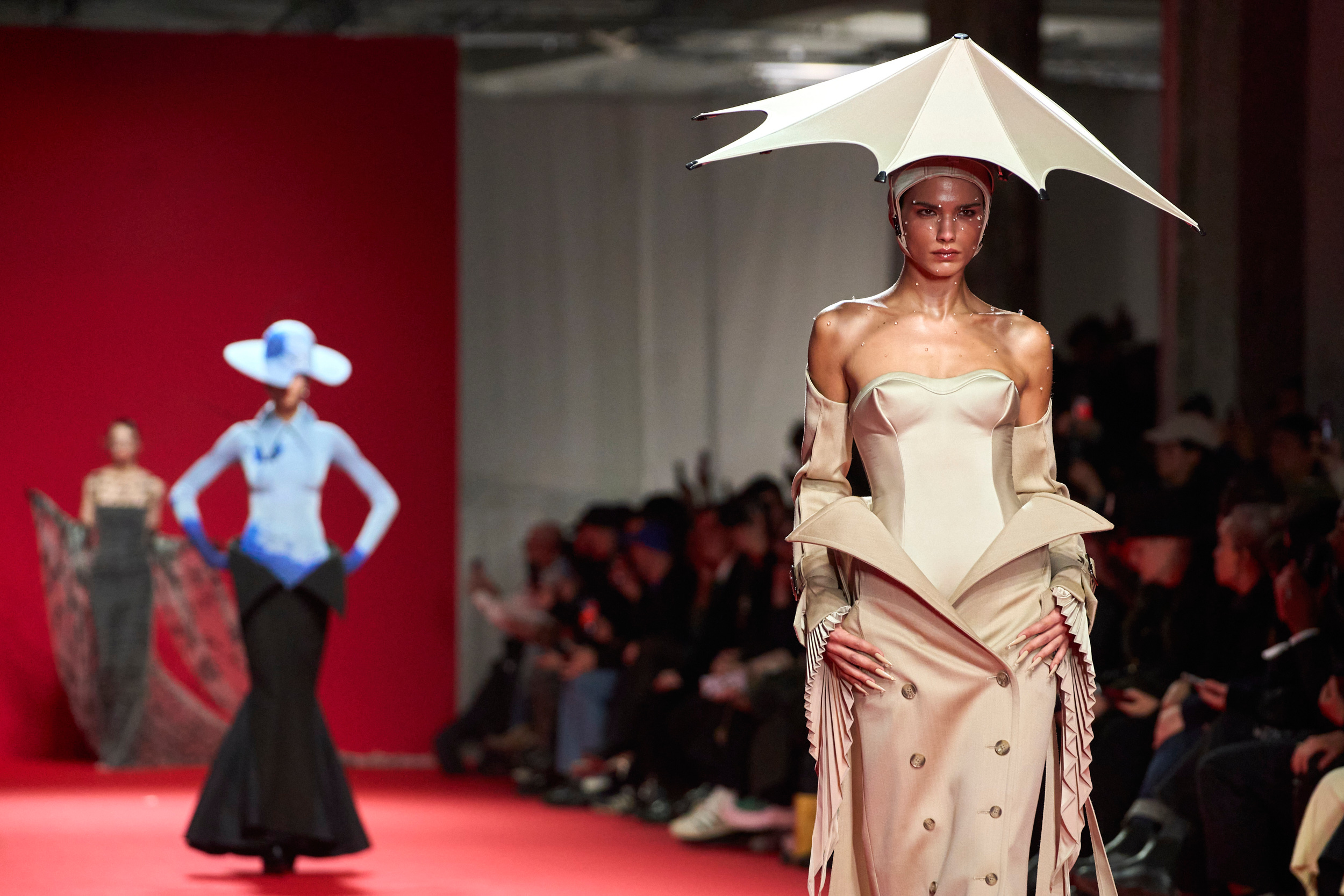 Robert Wun Spring 2024 Couture Fashion Show Atmosphere