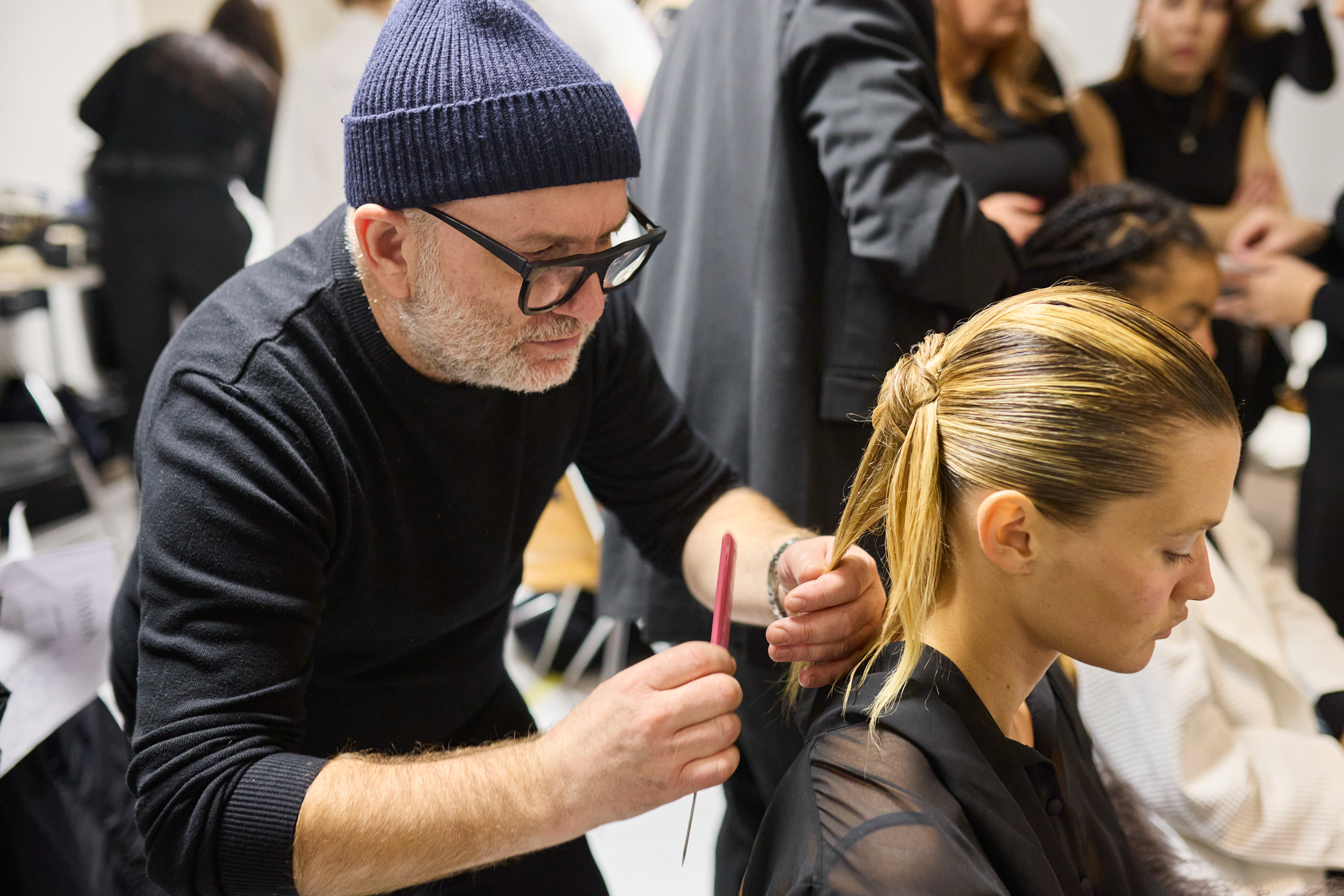 Yanina Couture Spring 2024 Couture Fashion Show Backstage