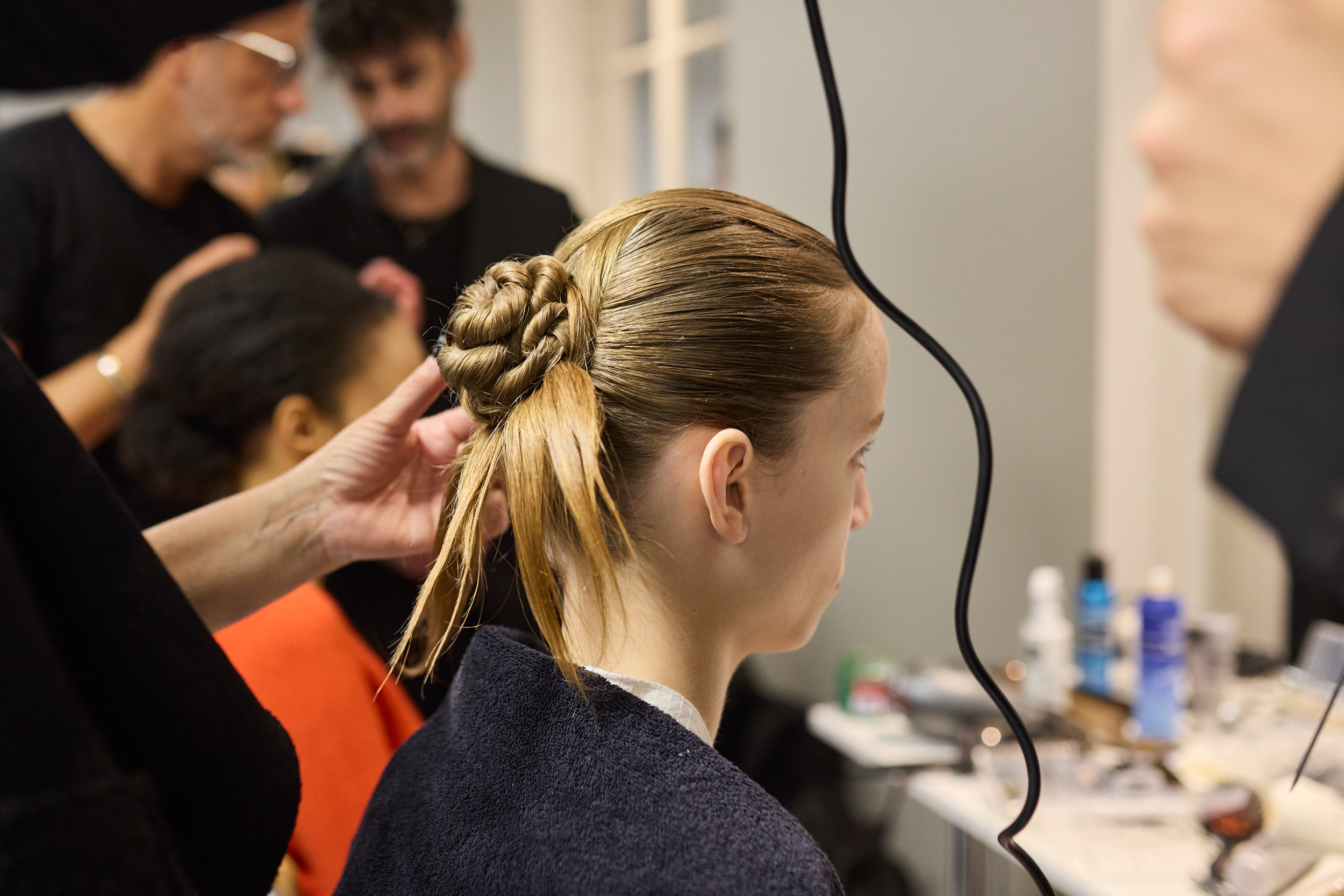 Yanina Couture Spring 2024 Couture Fashion Show Backstage