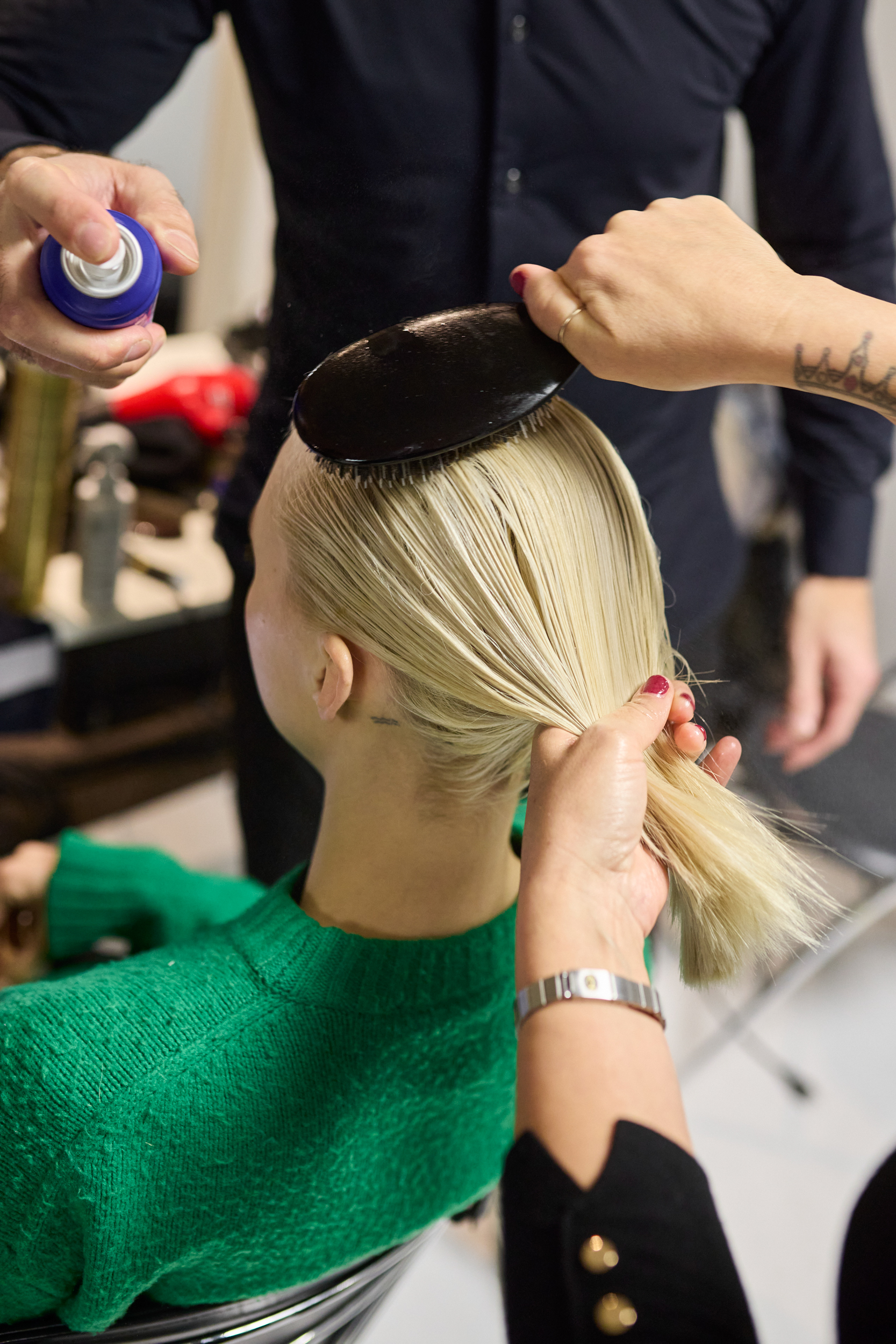 Yanina Couture Spring 2024 Couture Fashion Show Backstage