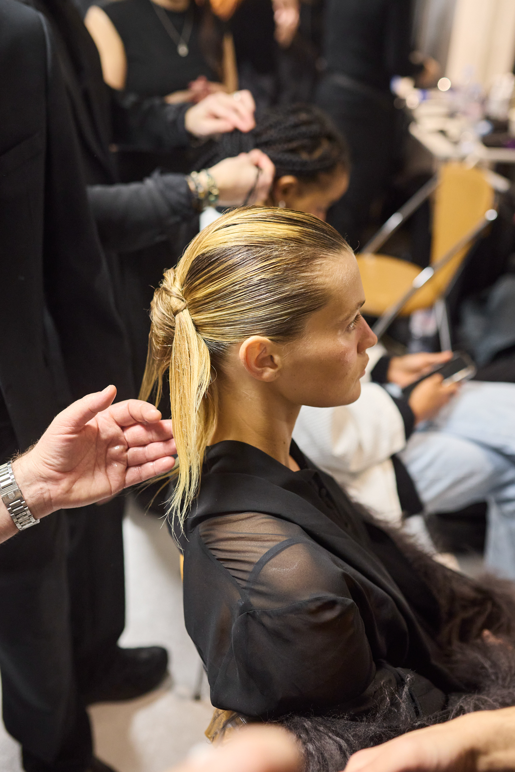 Yanina Couture Spring 2024 Couture Fashion Show Backstage