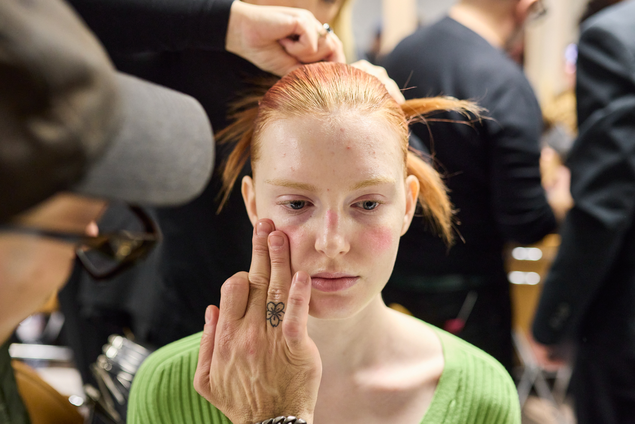 Yanina Couture Spring 2024 Couture Fashion Show Backstage