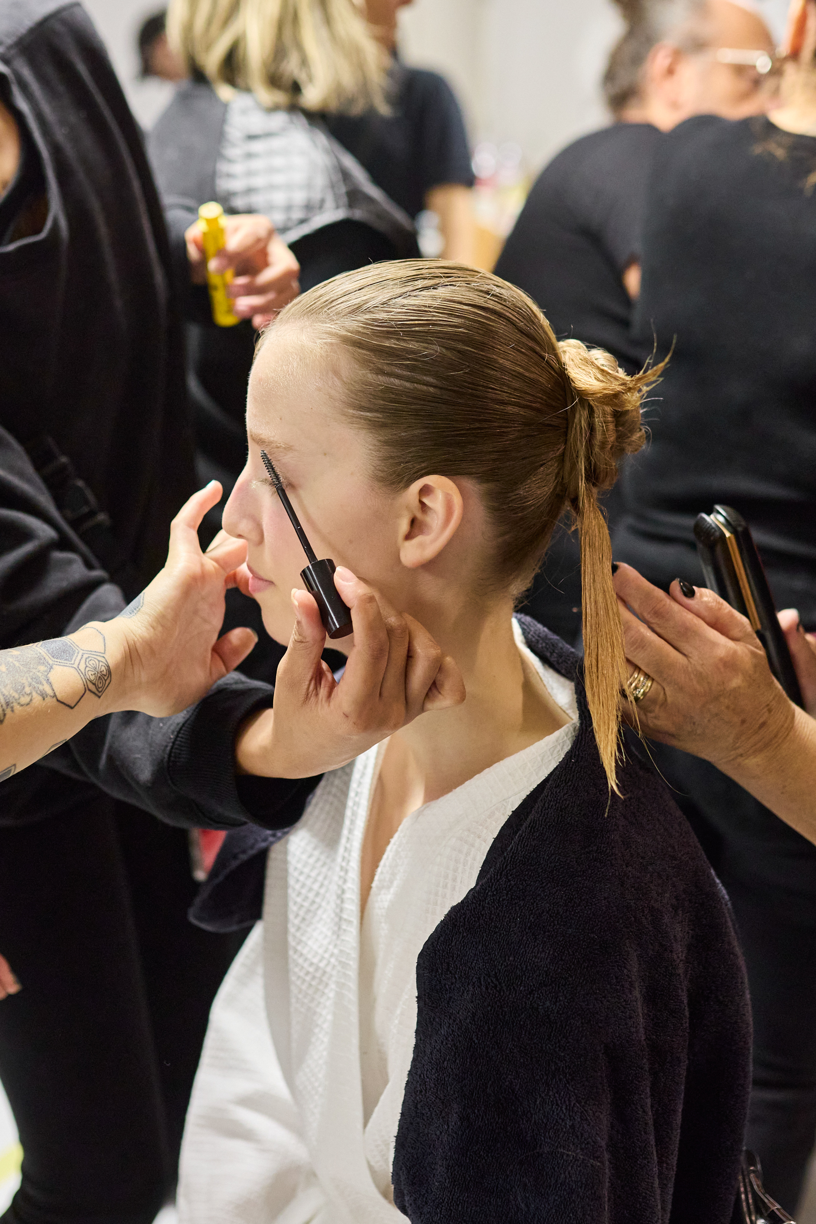 Yanina Couture Spring 2024 Couture Fashion Show Backstage