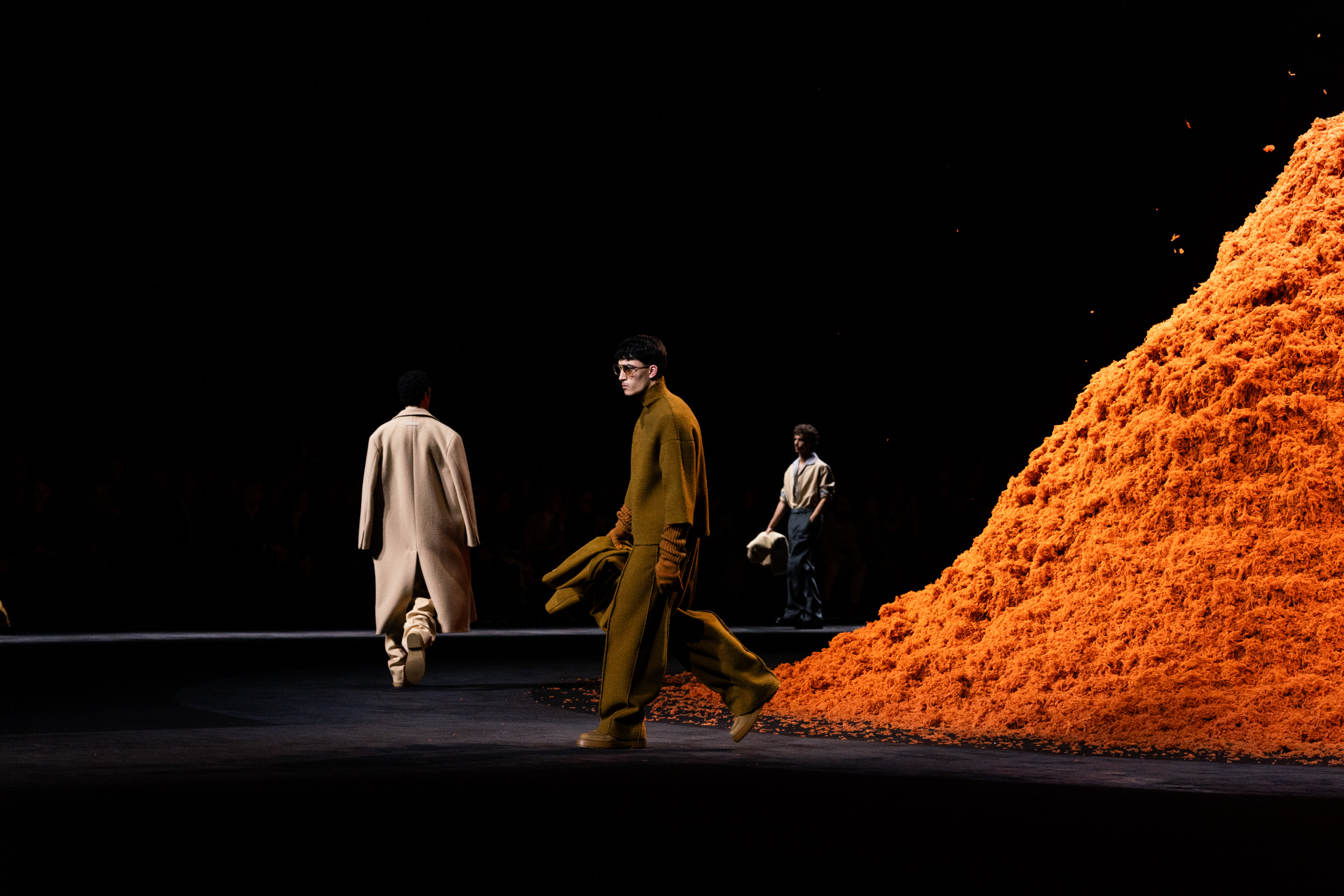 Zegna Fall 2024 Men’s Fashion Show Atmosphere