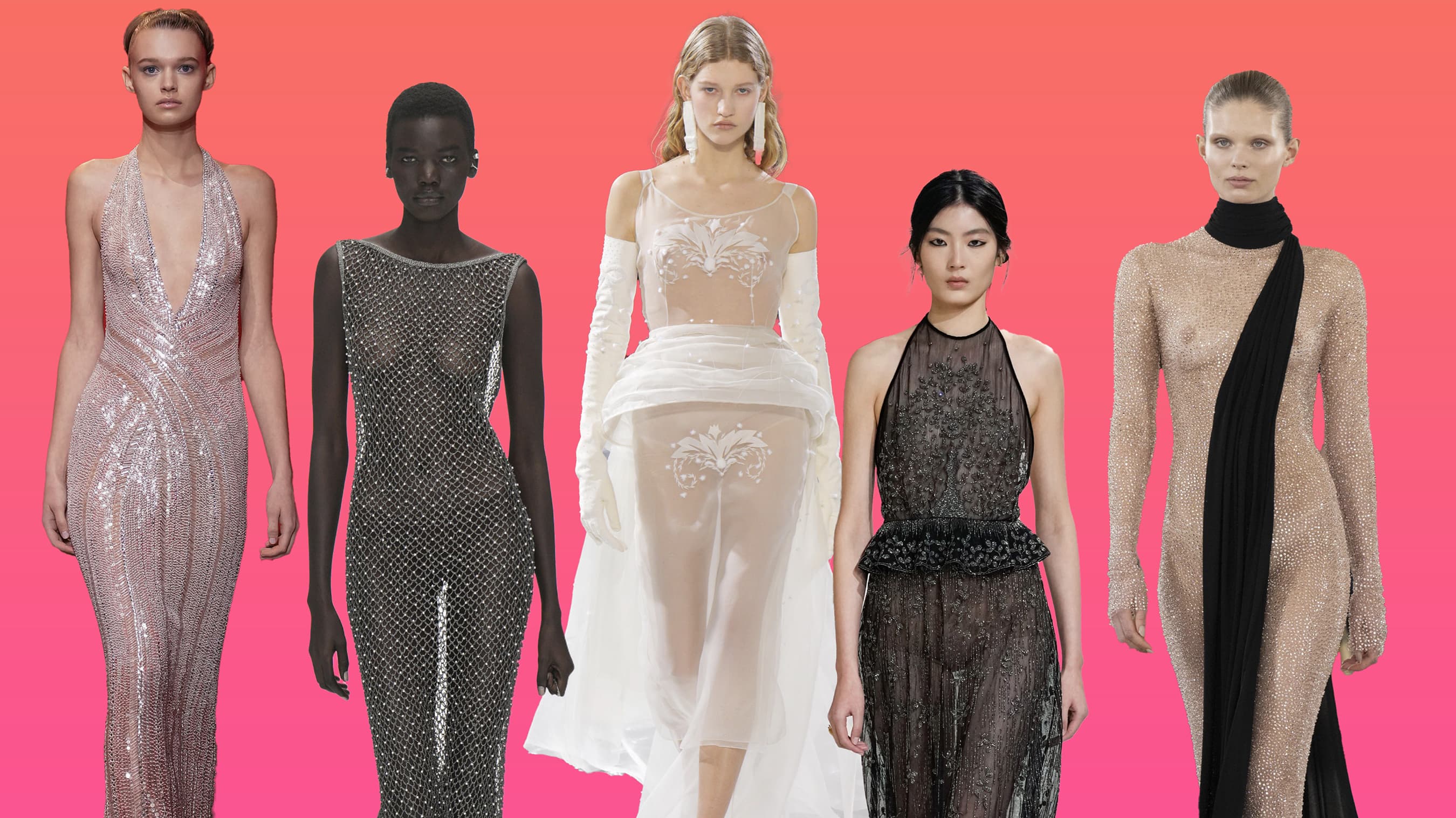 the impression Femininity and the Lightness of Being Haute Couture Spring 2024 trend header image
