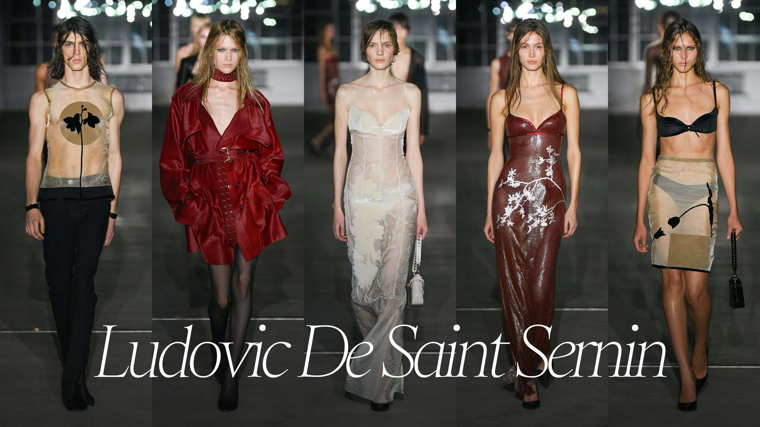Ludovic De Saint Sernin Fall 2024 Fashion Show