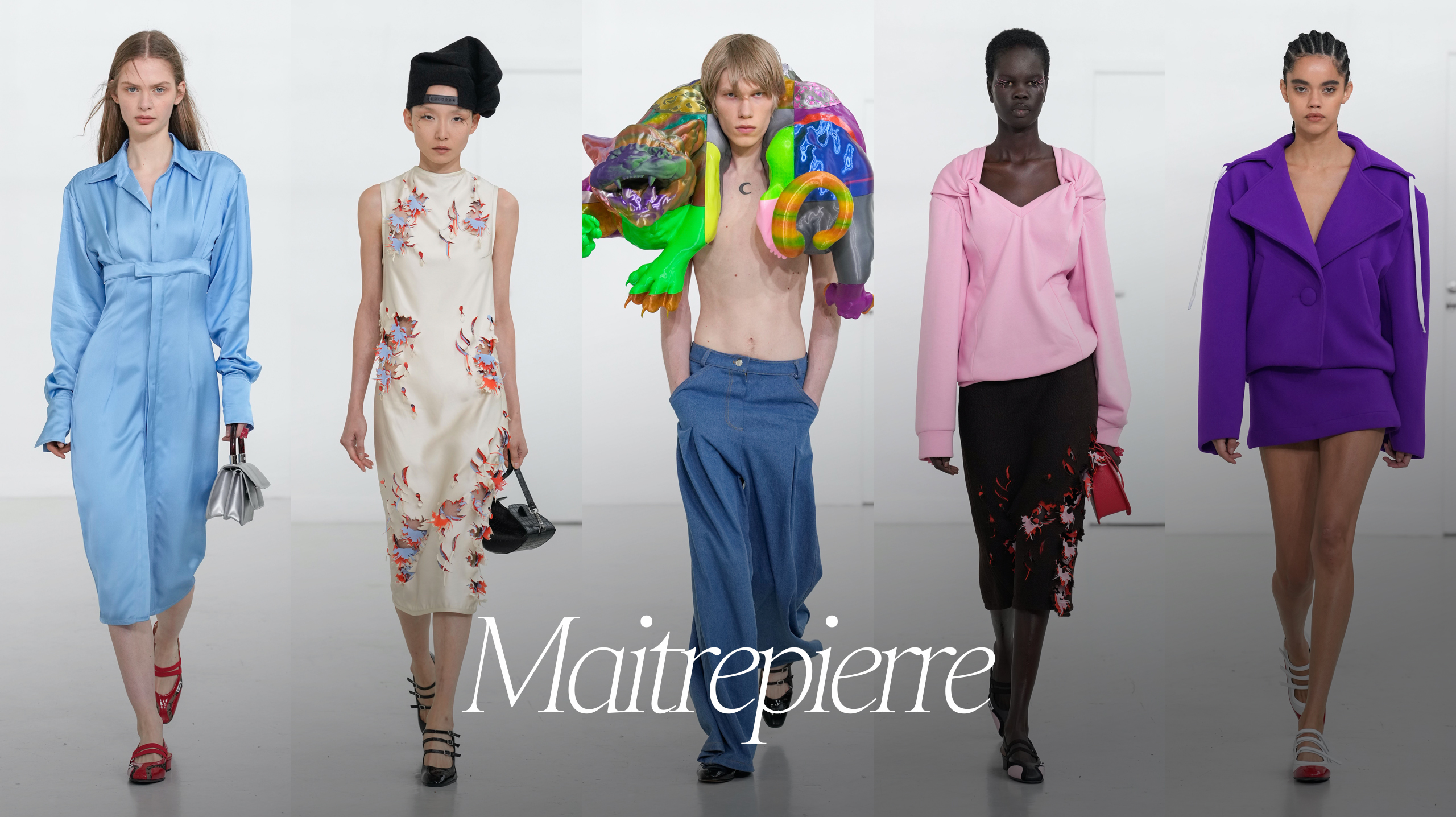 Maitrepierre Fall 2024 fashion show grid for the Top 10 Paris Fall 2024 fashion shows for the Impression