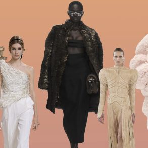 the impression Textural Fantasy Haute Couture Spring 2024 trend header image