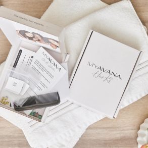 Ulta Beauty Invests in AI Hair Care Company Myavana news article photo of a Myavana hair kit