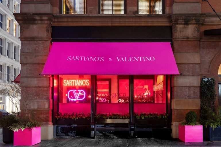 Valentino Soho store