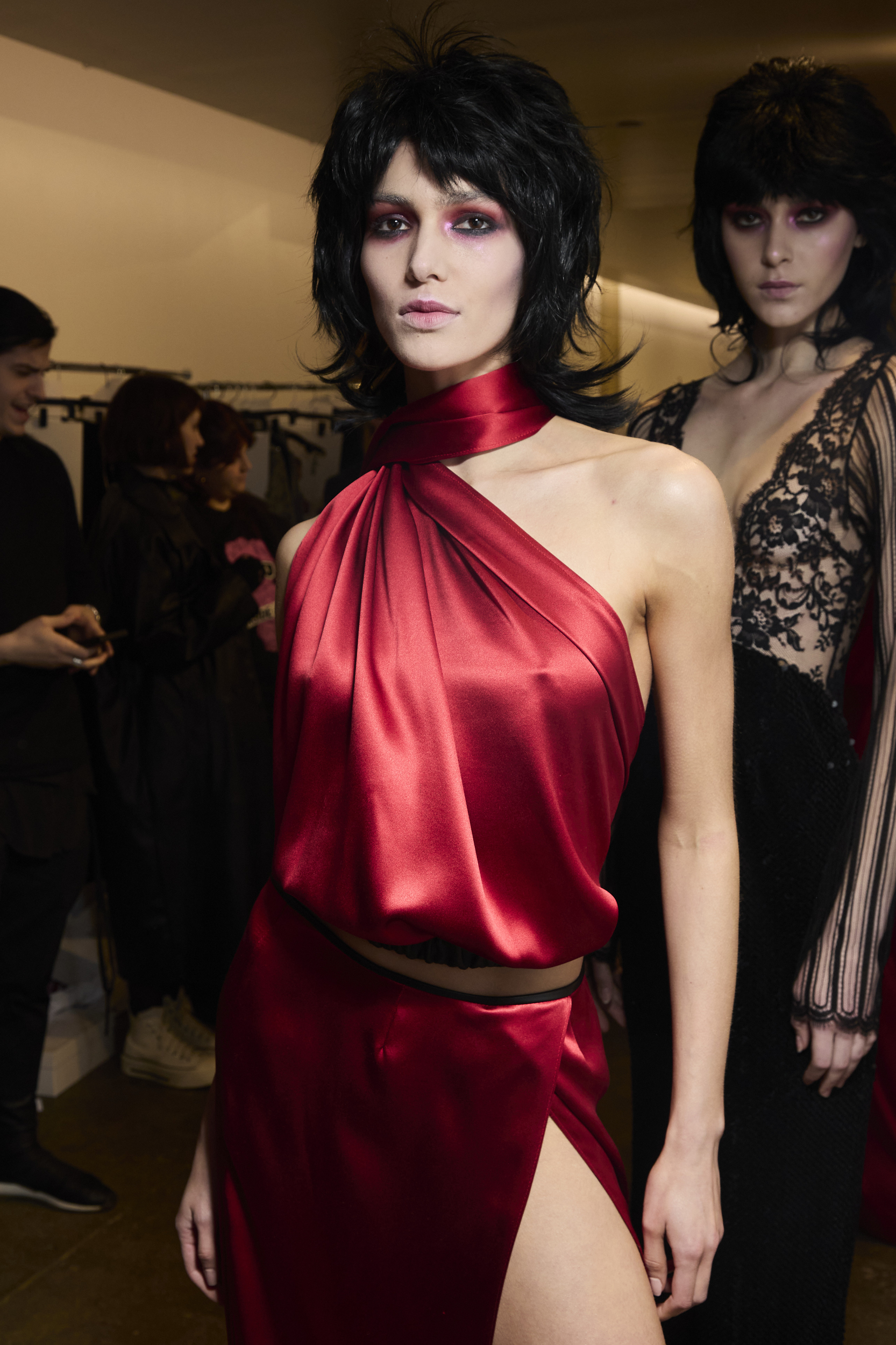 Frederick Anderson  Fall 2024 Fashion Show Backstage