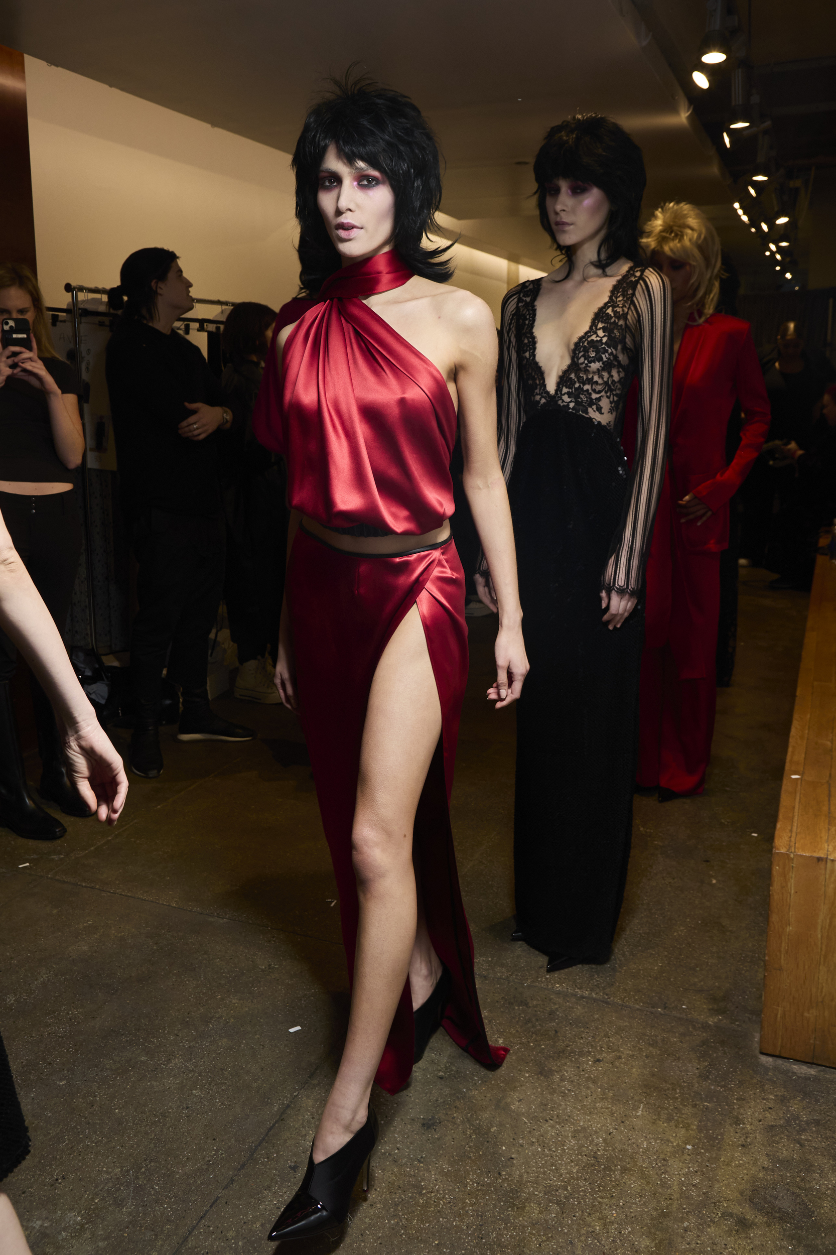 Frederick Anderson  Fall 2024 Fashion Show Backstage