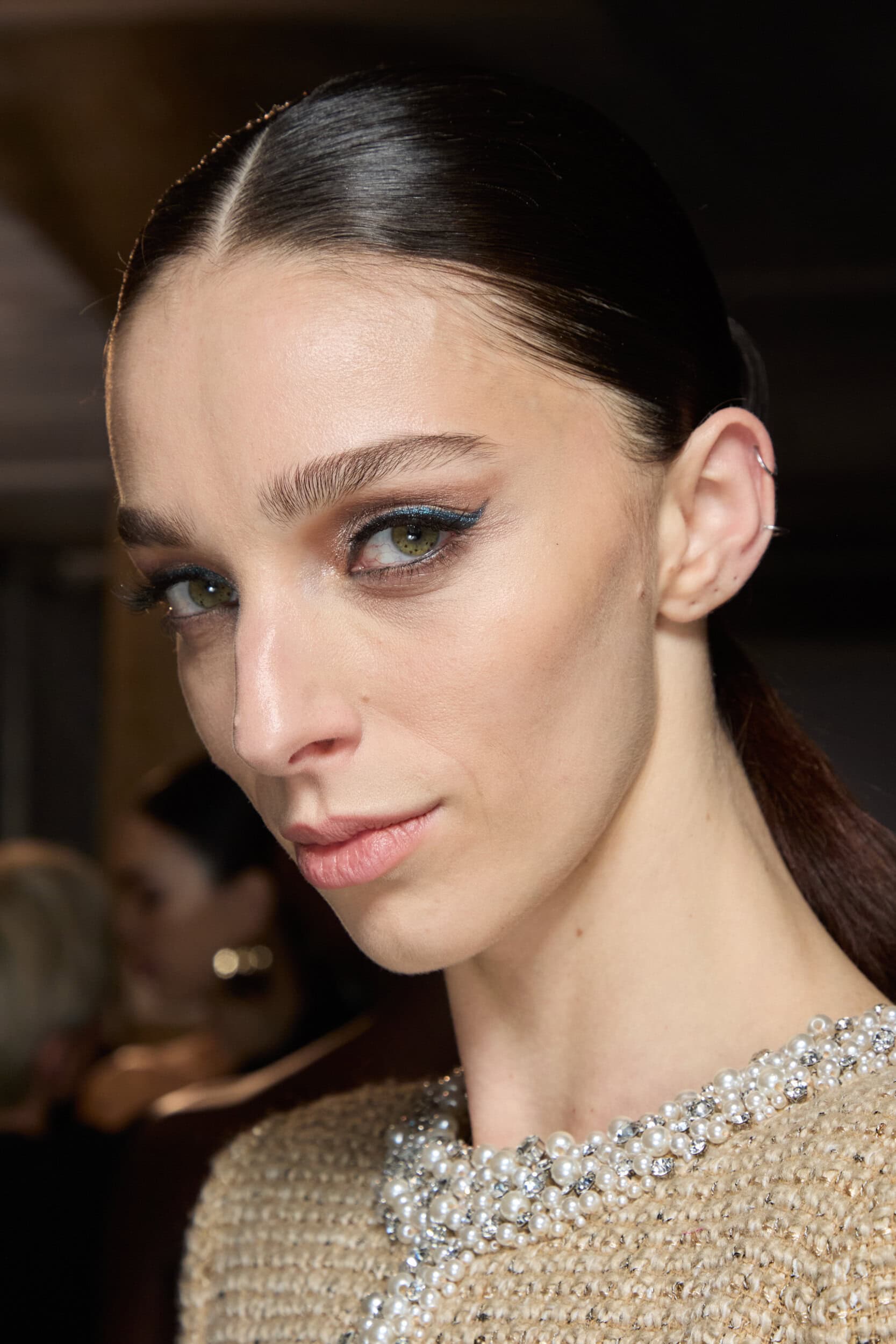 Badgley Mischka  Fall 2024 Fashion Show Backstage