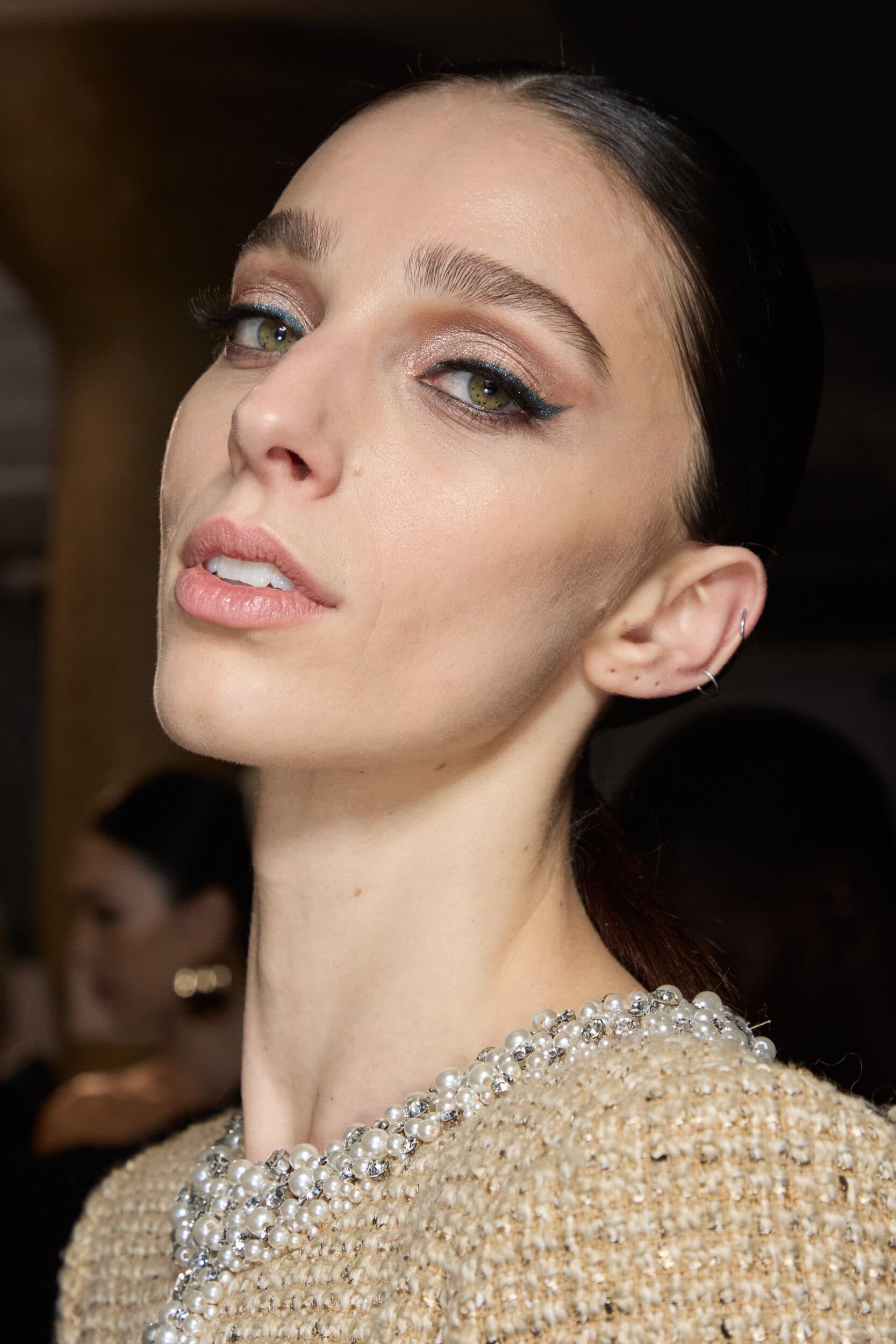 Badgley Mischka  Fall 2024 Fashion Show Backstage