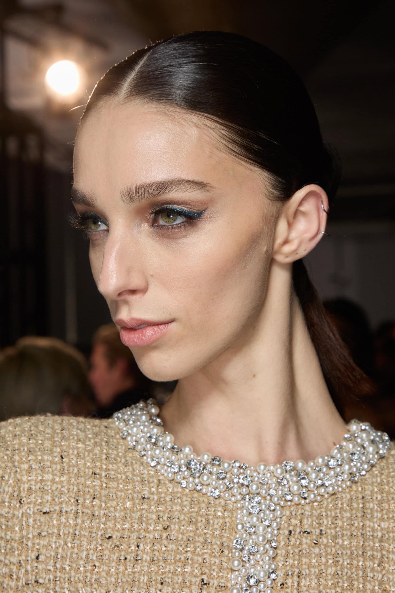 Badgley Mischka  Fall 2024 Fashion Show Backstage
