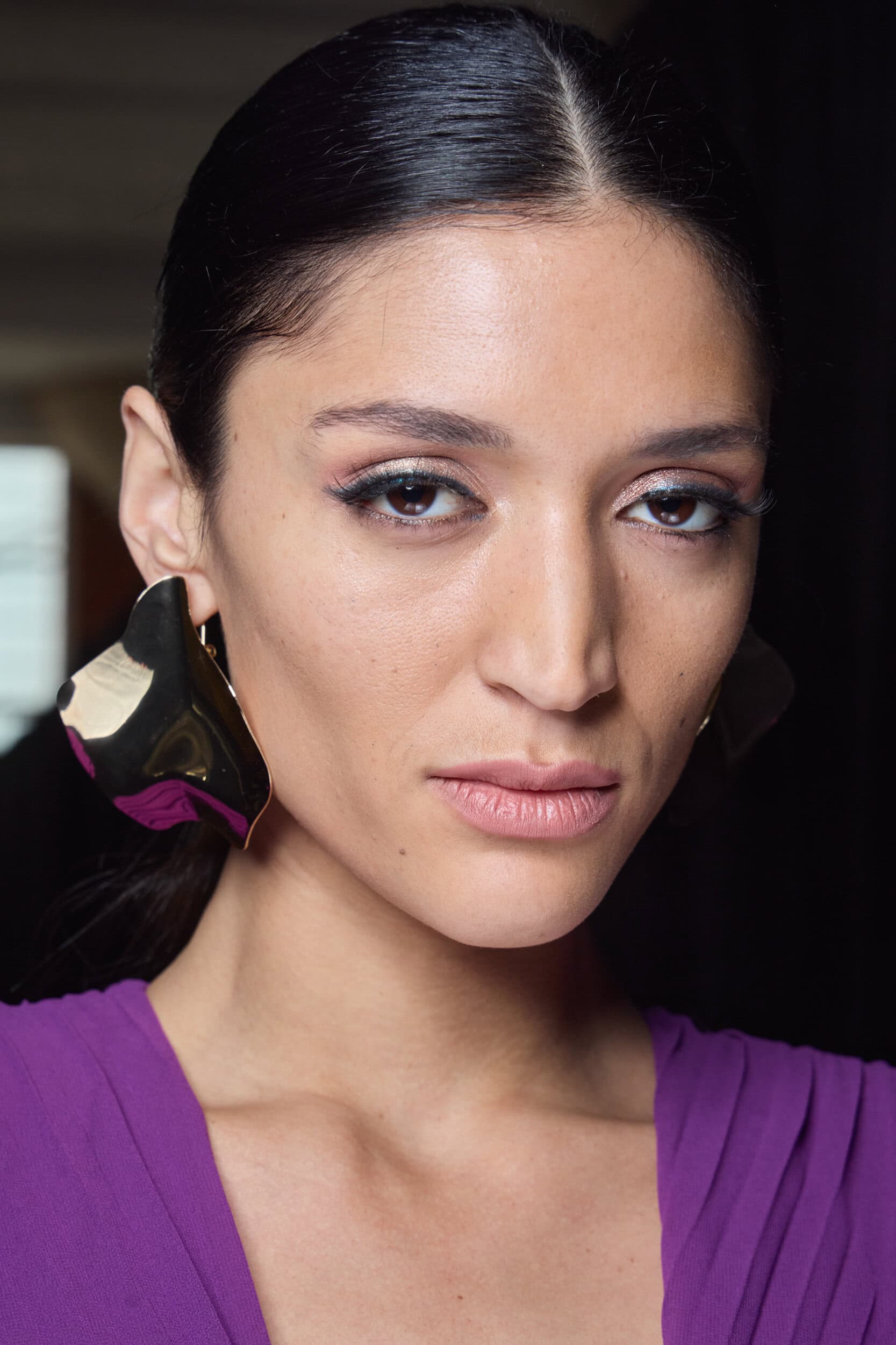Badgley Mischka  Fall 2024 Fashion Show Backstage