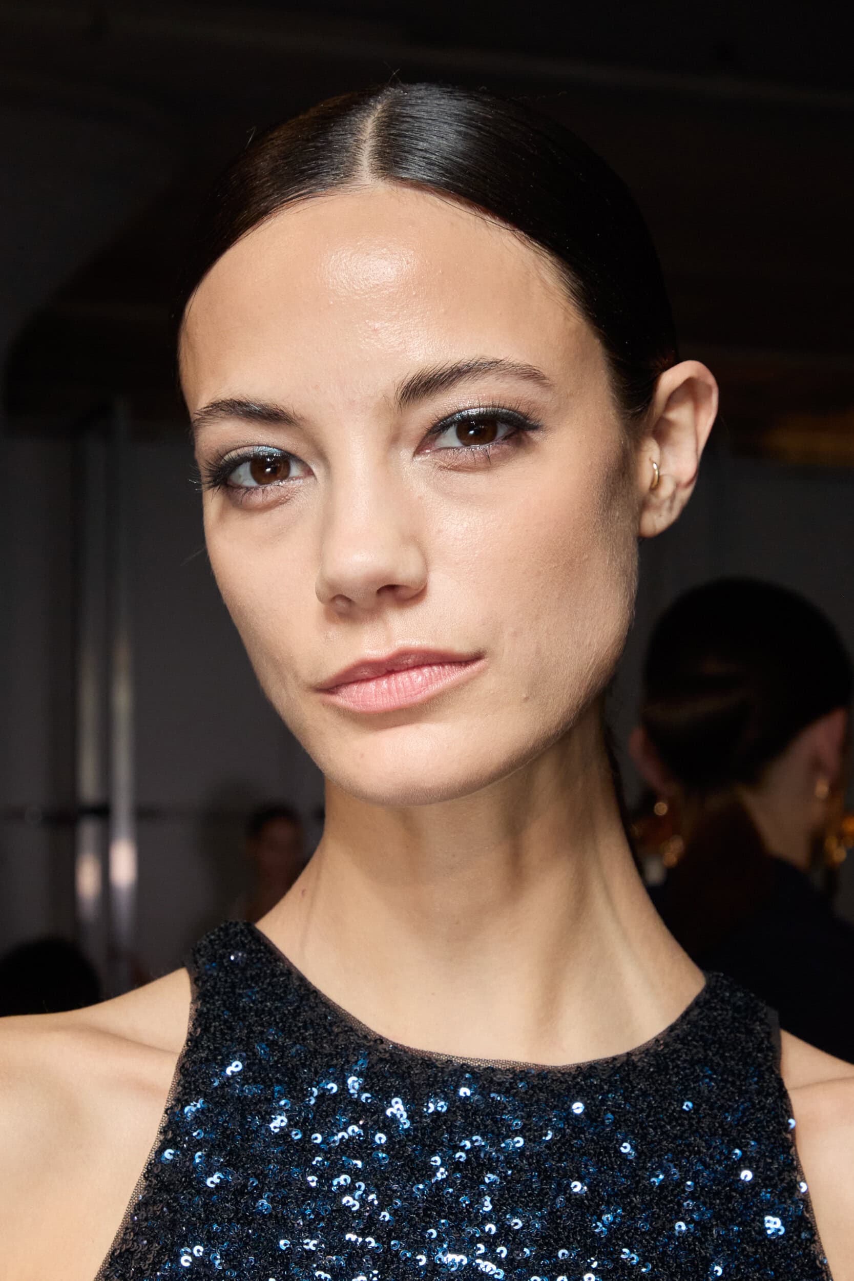 Badgley Mischka  Fall 2024 Fashion Show Backstage