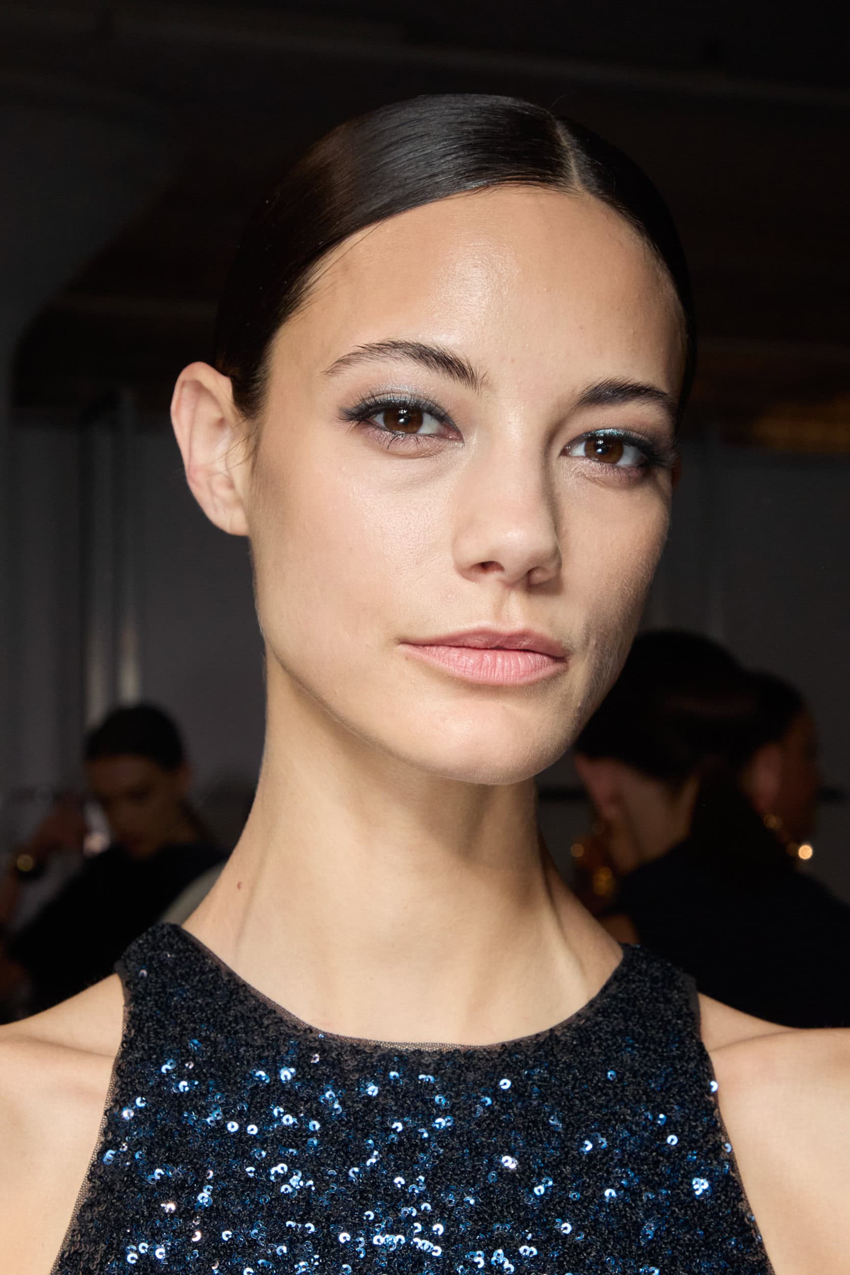 Badgley Mischka  Fall 2024 Fashion Show Backstage