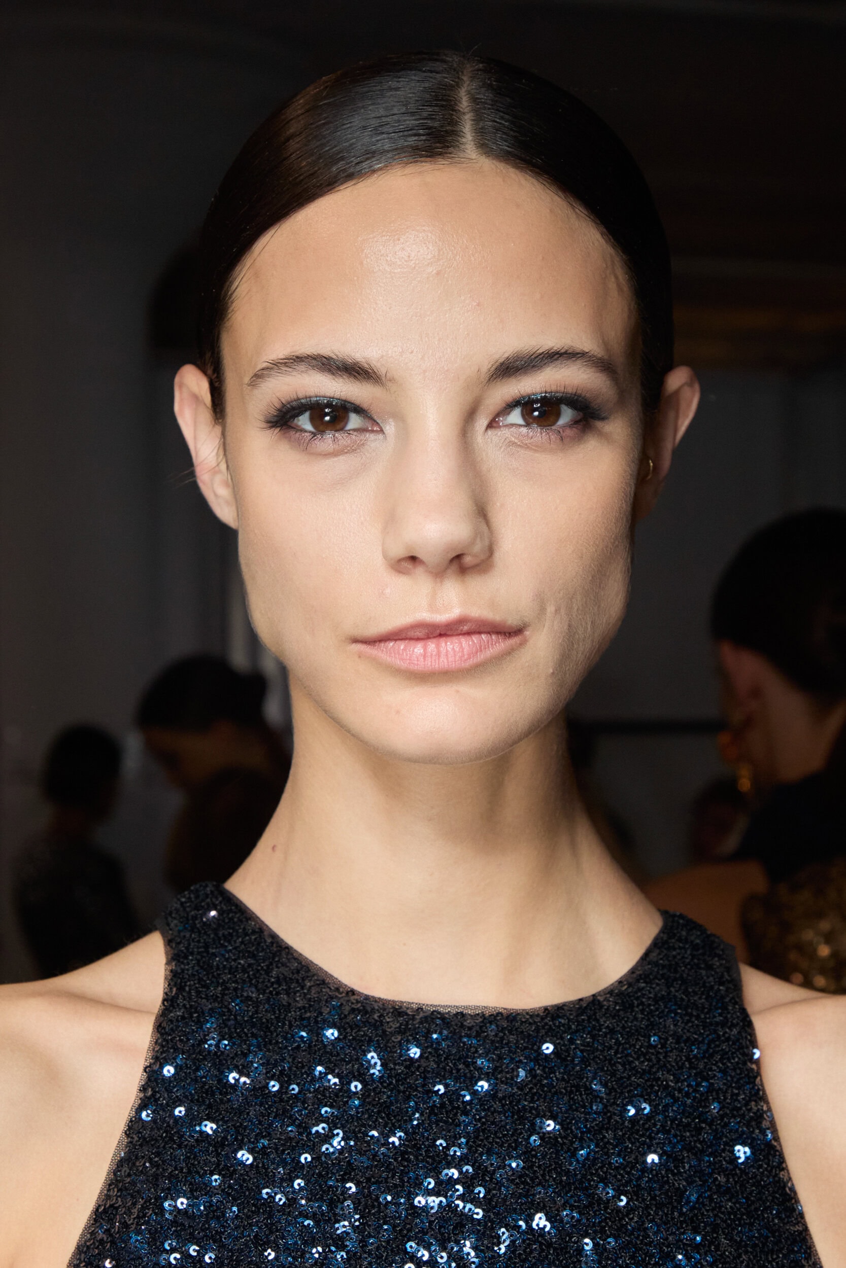 Badgley Mischka  Fall 2024 Fashion Show Backstage