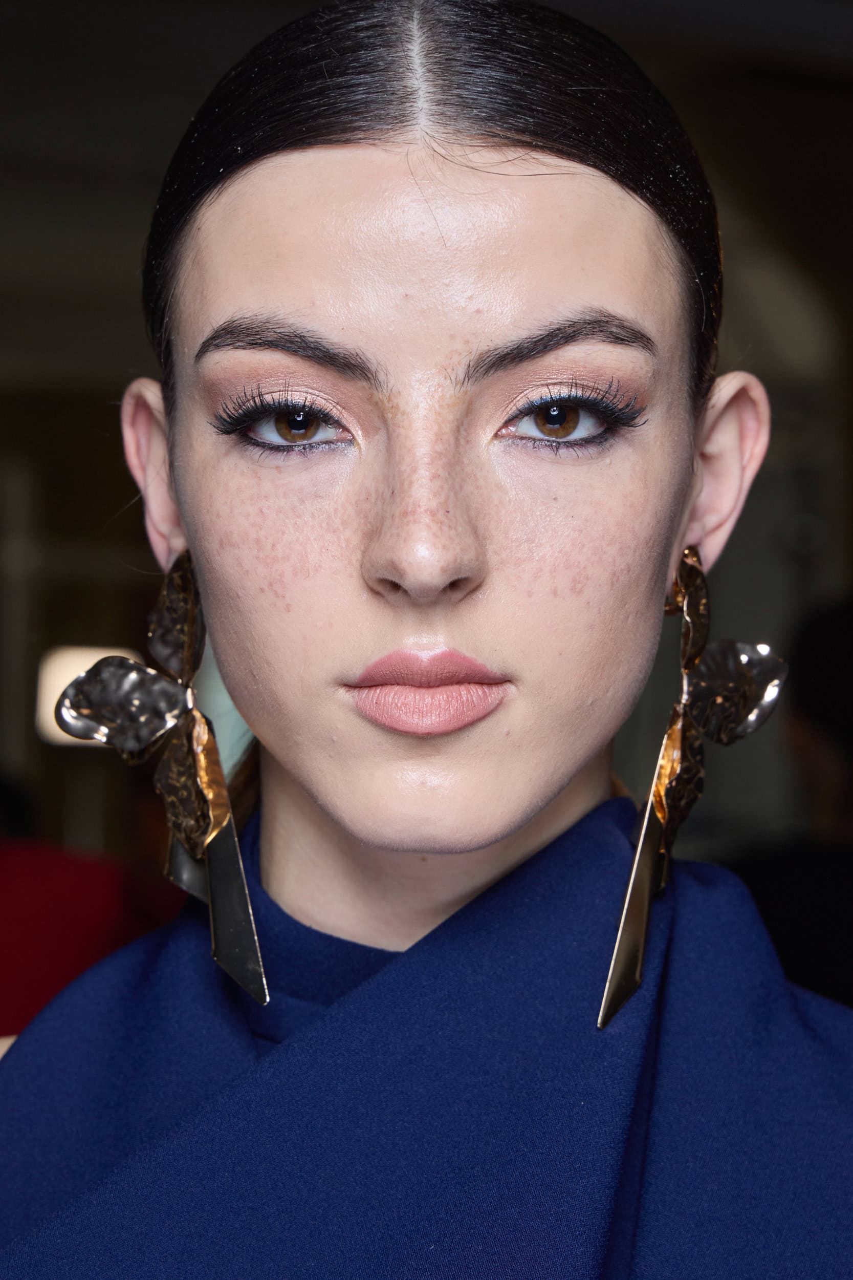 Badgley Mischka  Fall 2024 Fashion Show Backstage