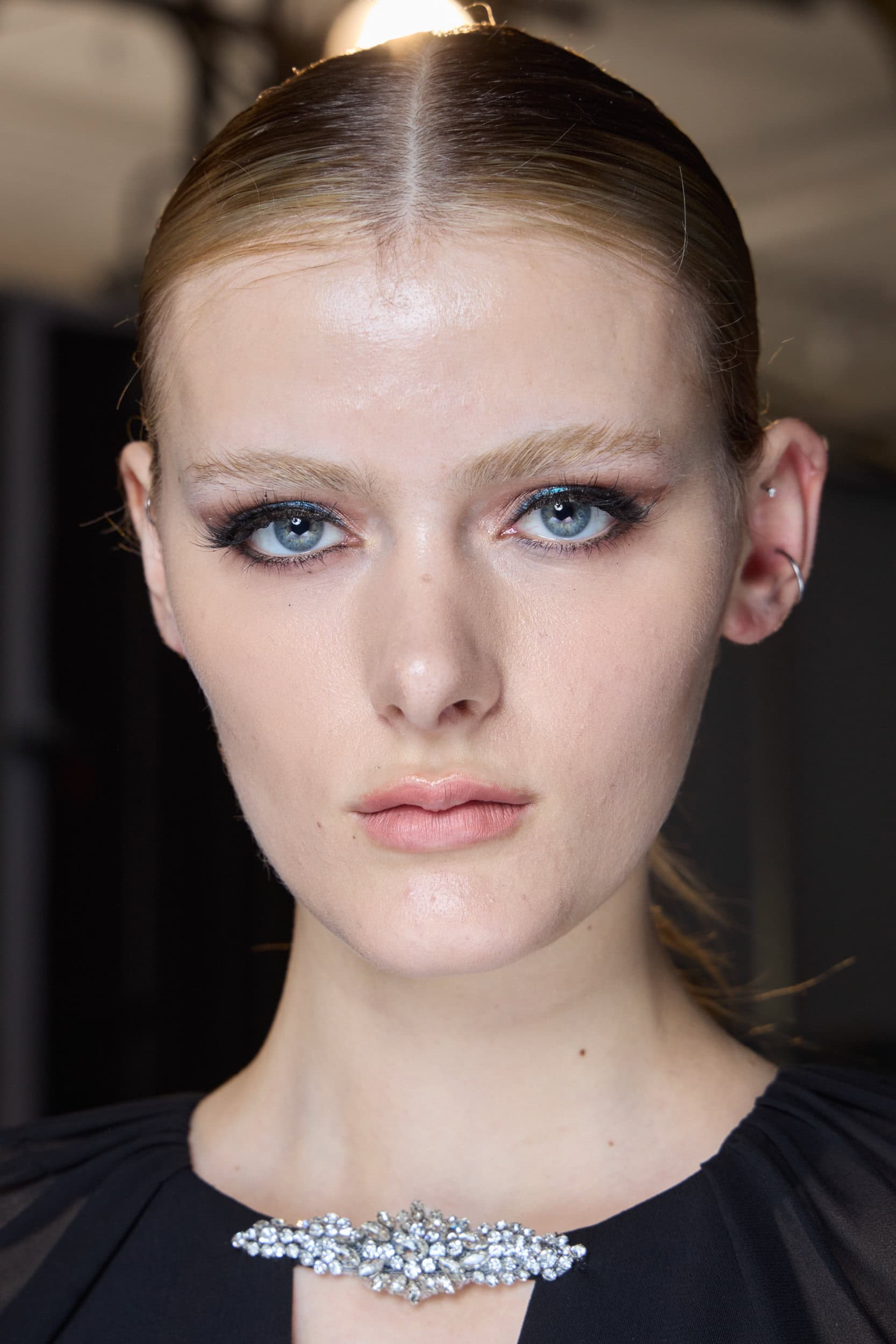 Badgley Mischka  Fall 2024 Fashion Show Backstage