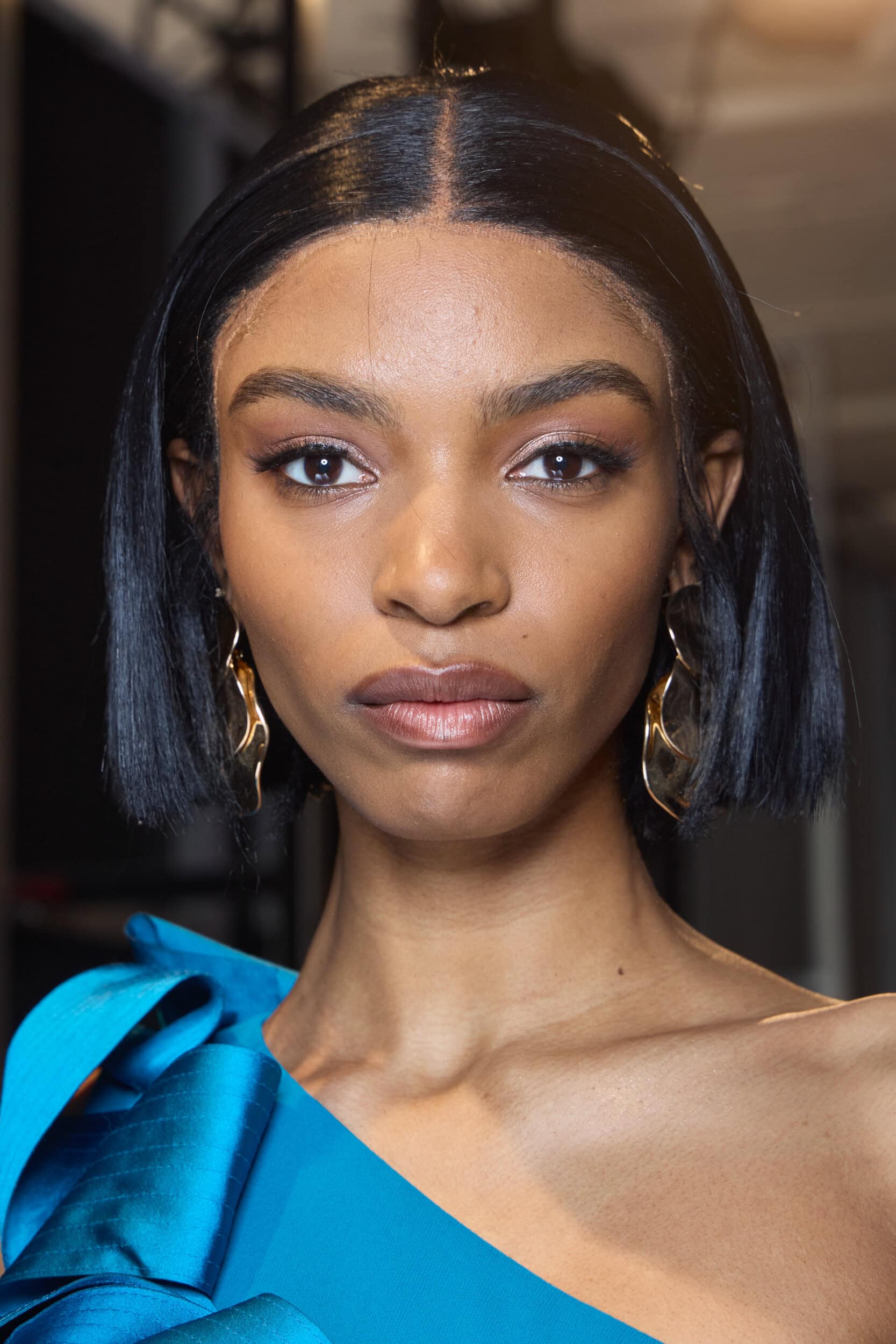 Badgley Mischka  Fall 2024 Fashion Show Backstage