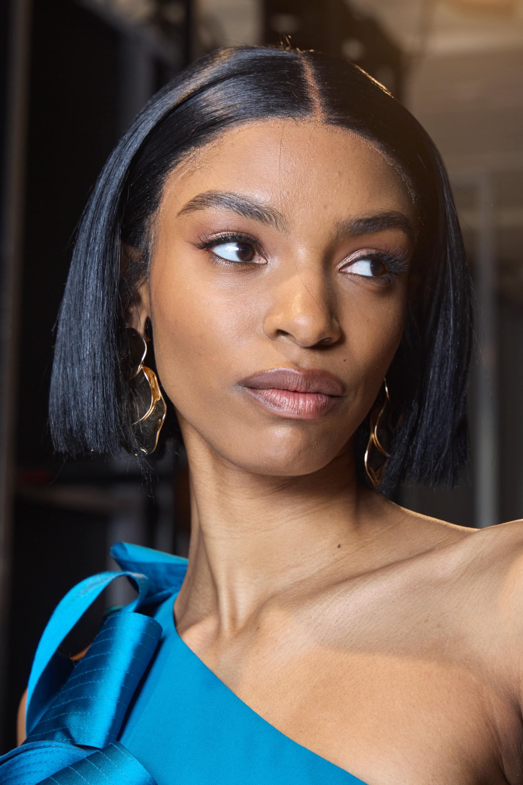 Badgley Mischka  Fall 2024 Fashion Show Backstage