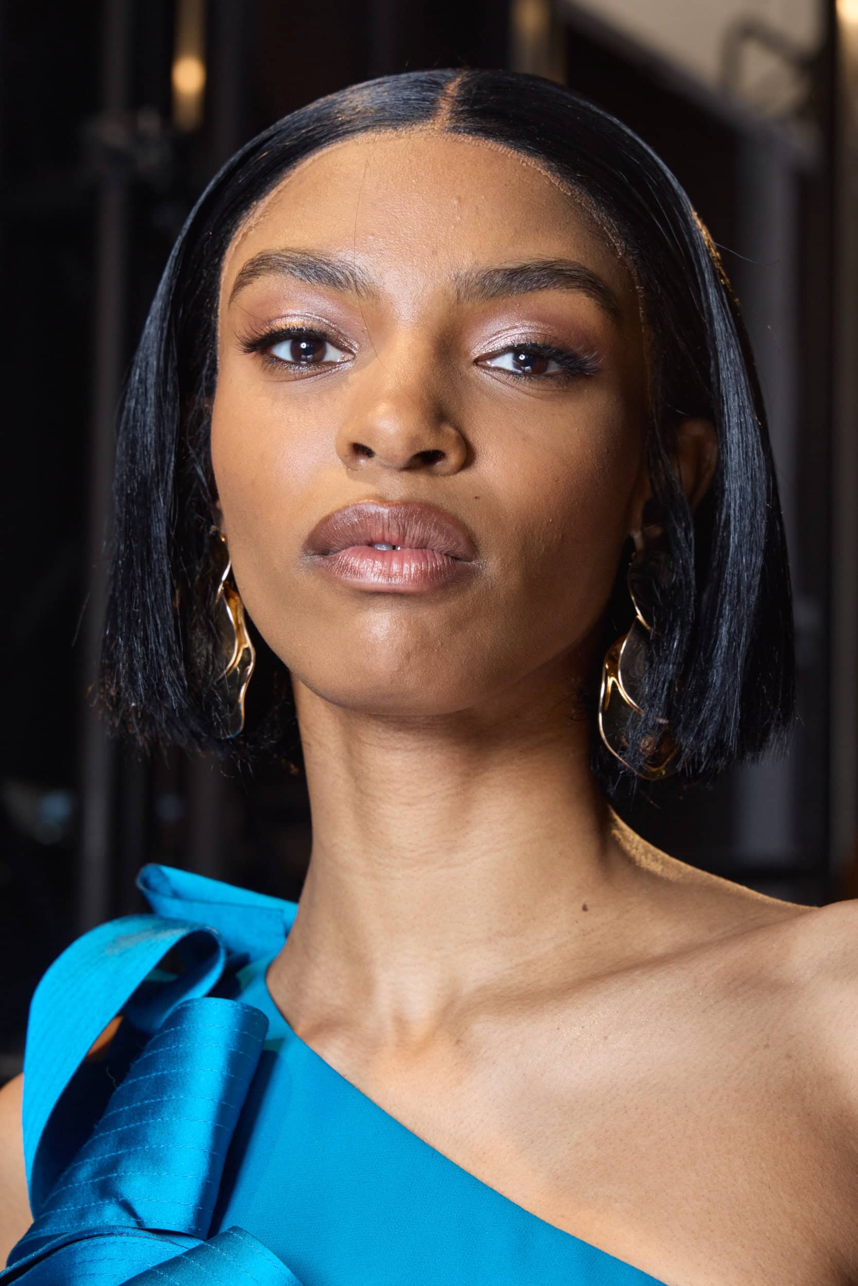 Badgley Mischka  Fall 2024 Fashion Show Backstage