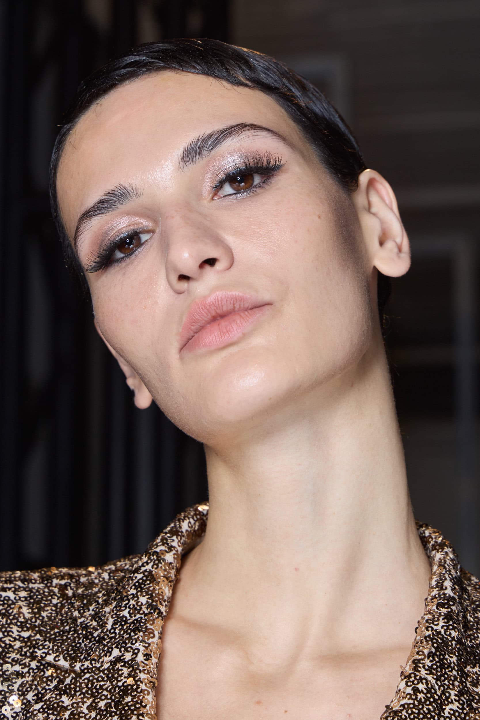 Badgley Mischka  Fall 2024 Fashion Show Backstage