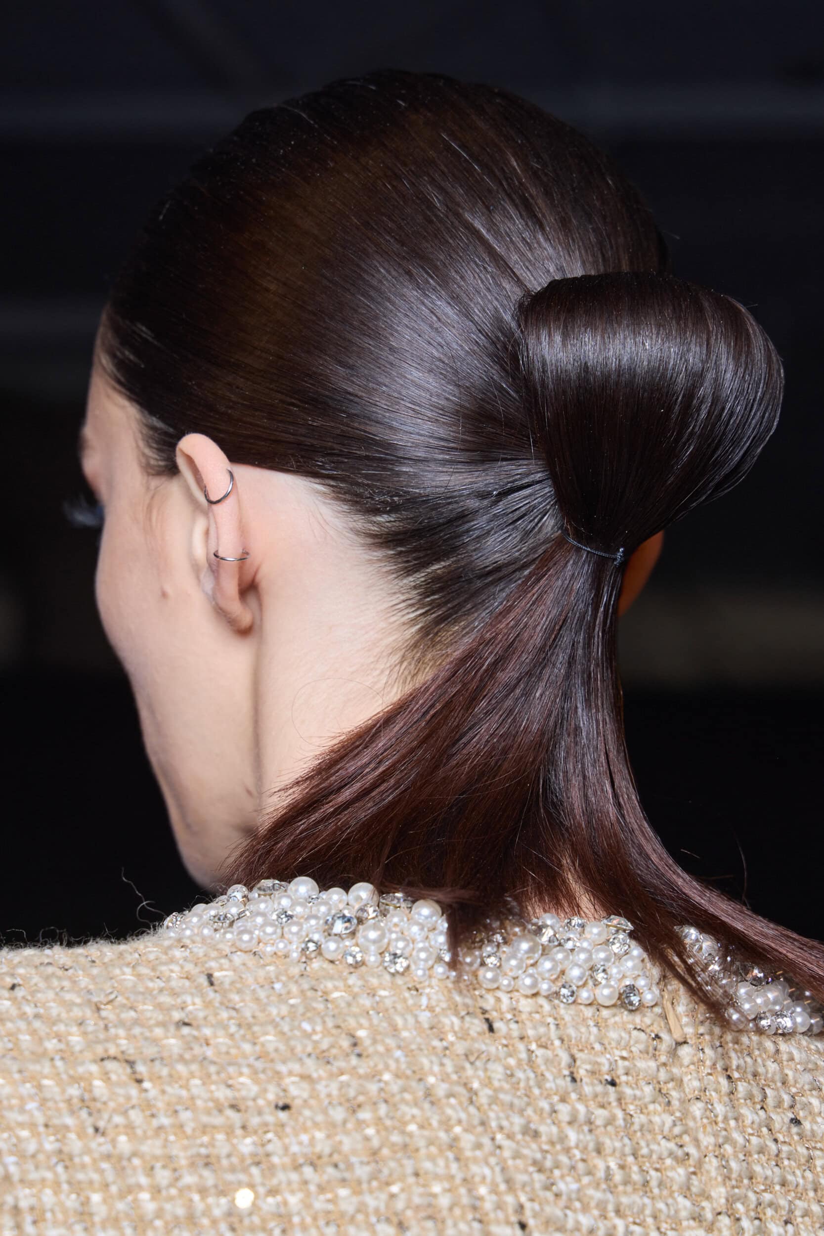 Badgley Mischka  Fall 2024 Fashion Show Backstage
