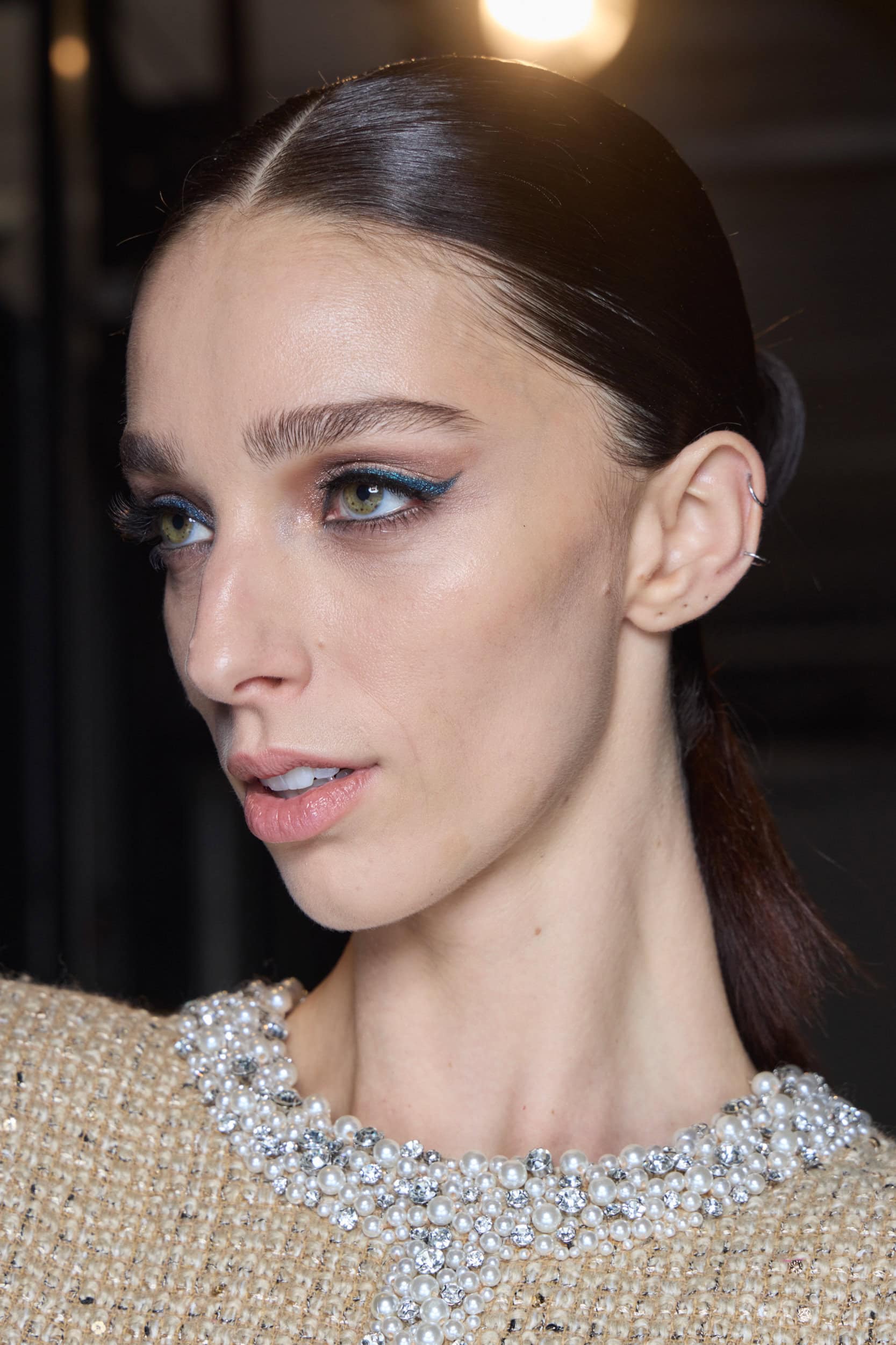 Badgley Mischka  Fall 2024 Fashion Show Backstage