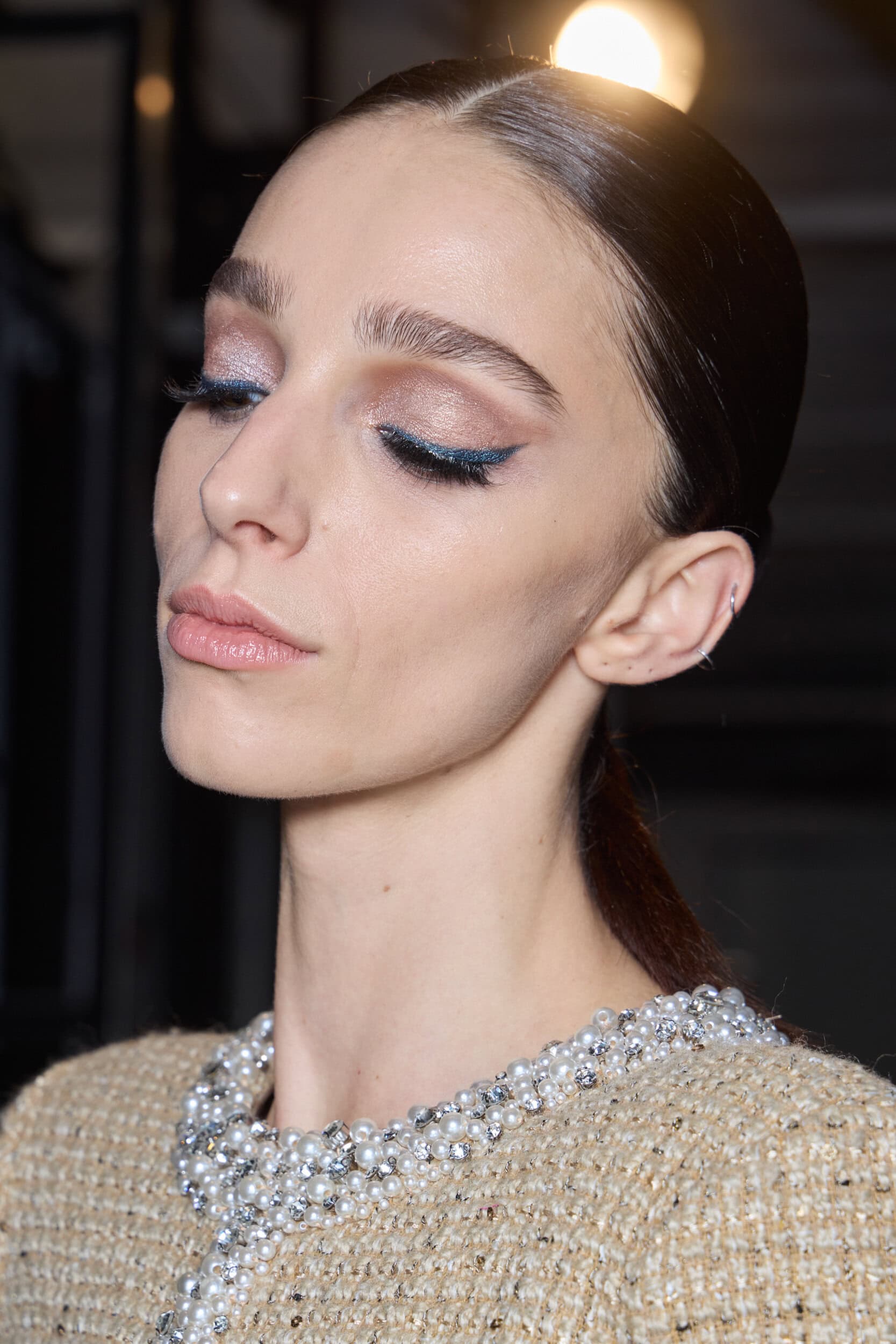 Badgley Mischka  Fall 2024 Fashion Show Backstage