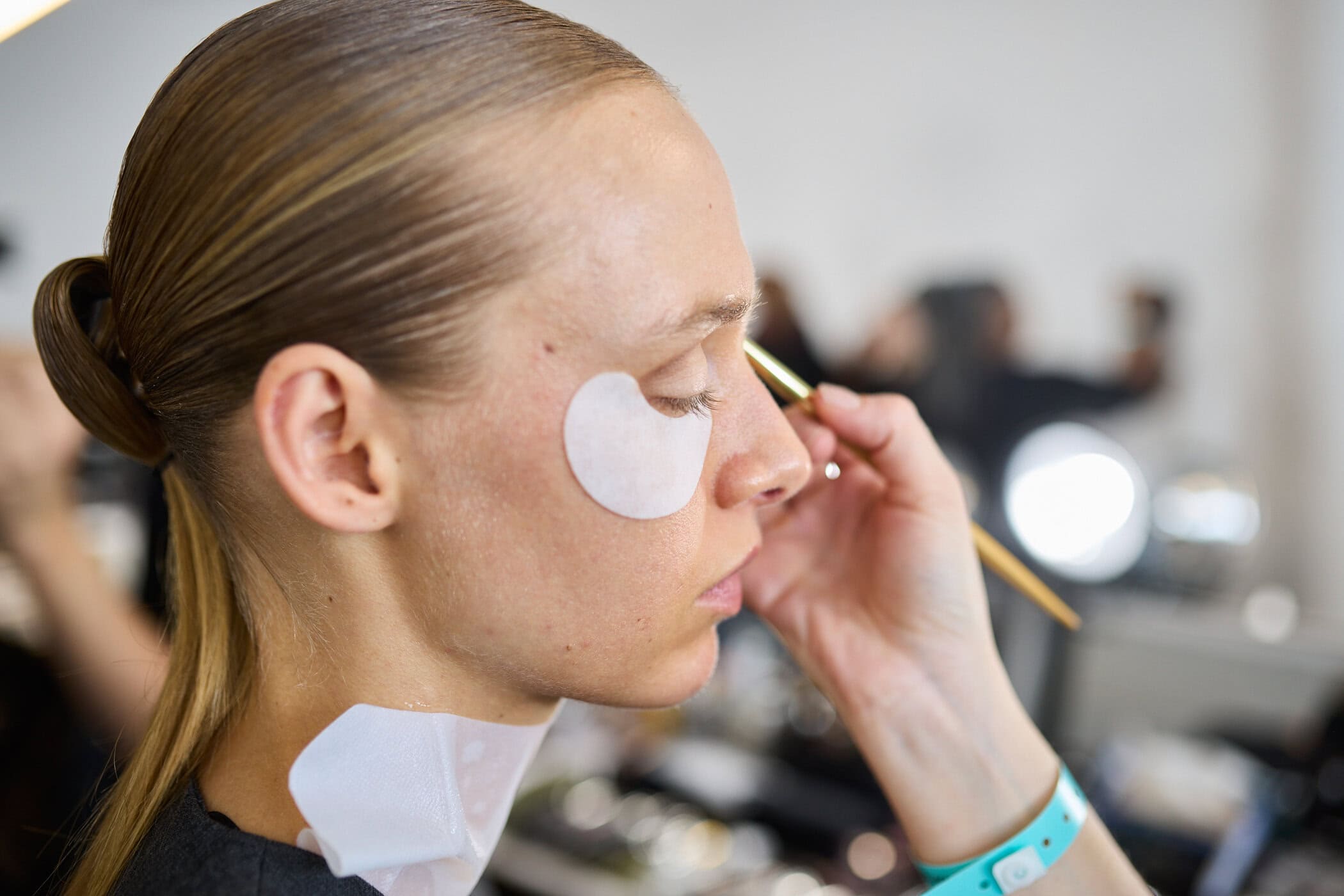 Badgley Mischka  Fall 2024 Fashion Show Backstage
