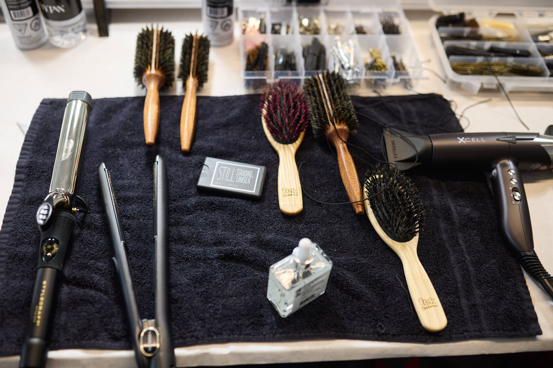 Badgley Mischka  Fall 2024 Fashion Show Backstage