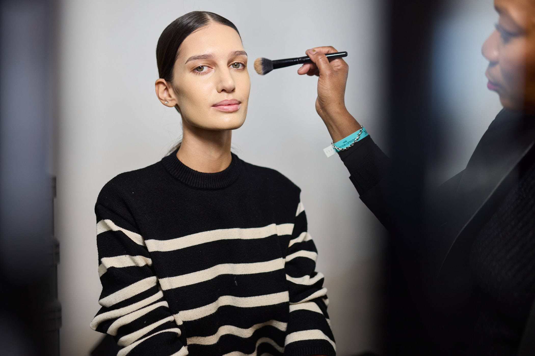 Badgley Mischka  Fall 2024 Fashion Show Backstage