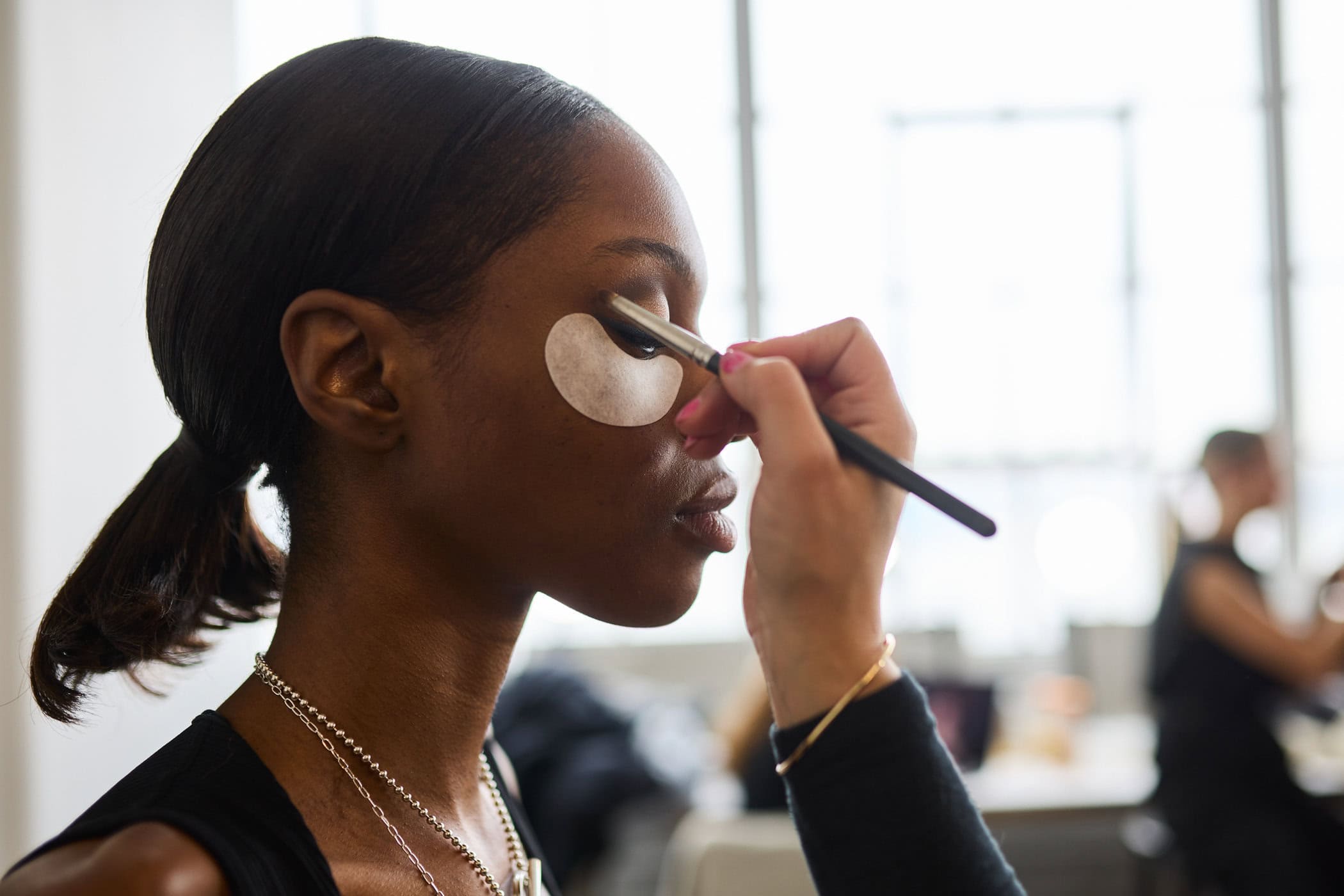 Badgley Mischka  Fall 2024 Fashion Show Backstage