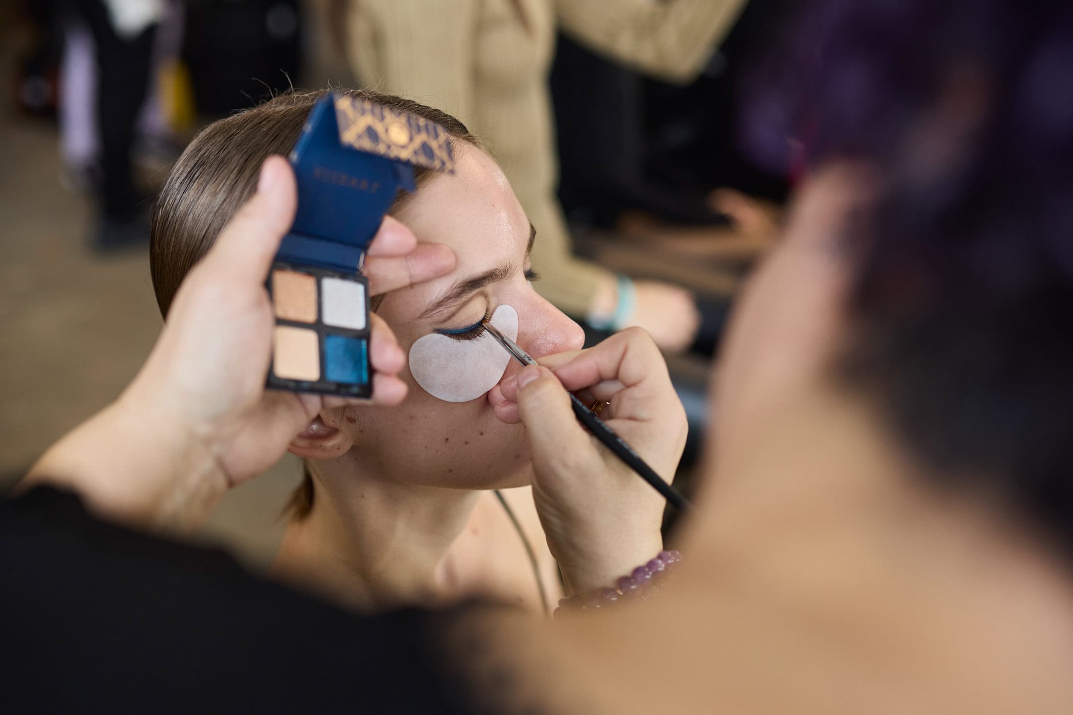 Badgley Mischka  Fall 2024 Fashion Show Backstage