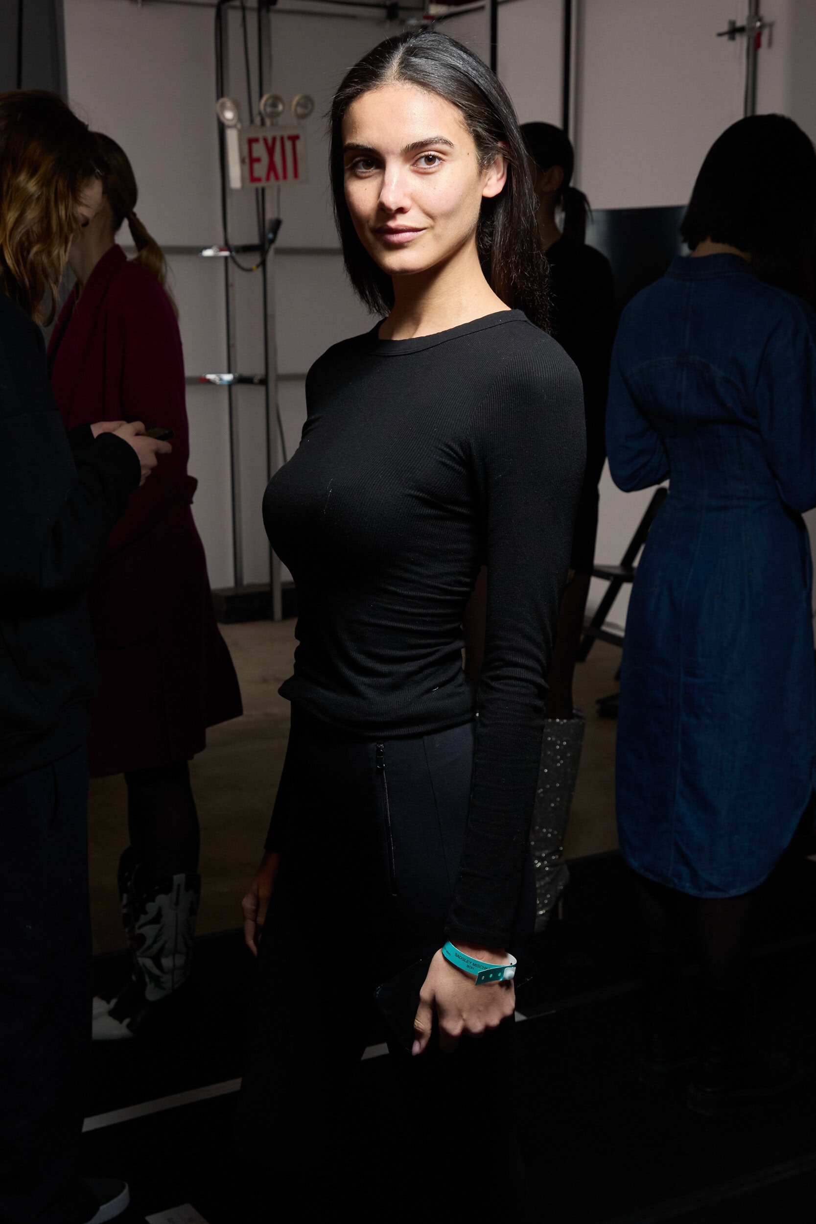 Badgley Mischka  Fall 2024 Fashion Show Backstage
