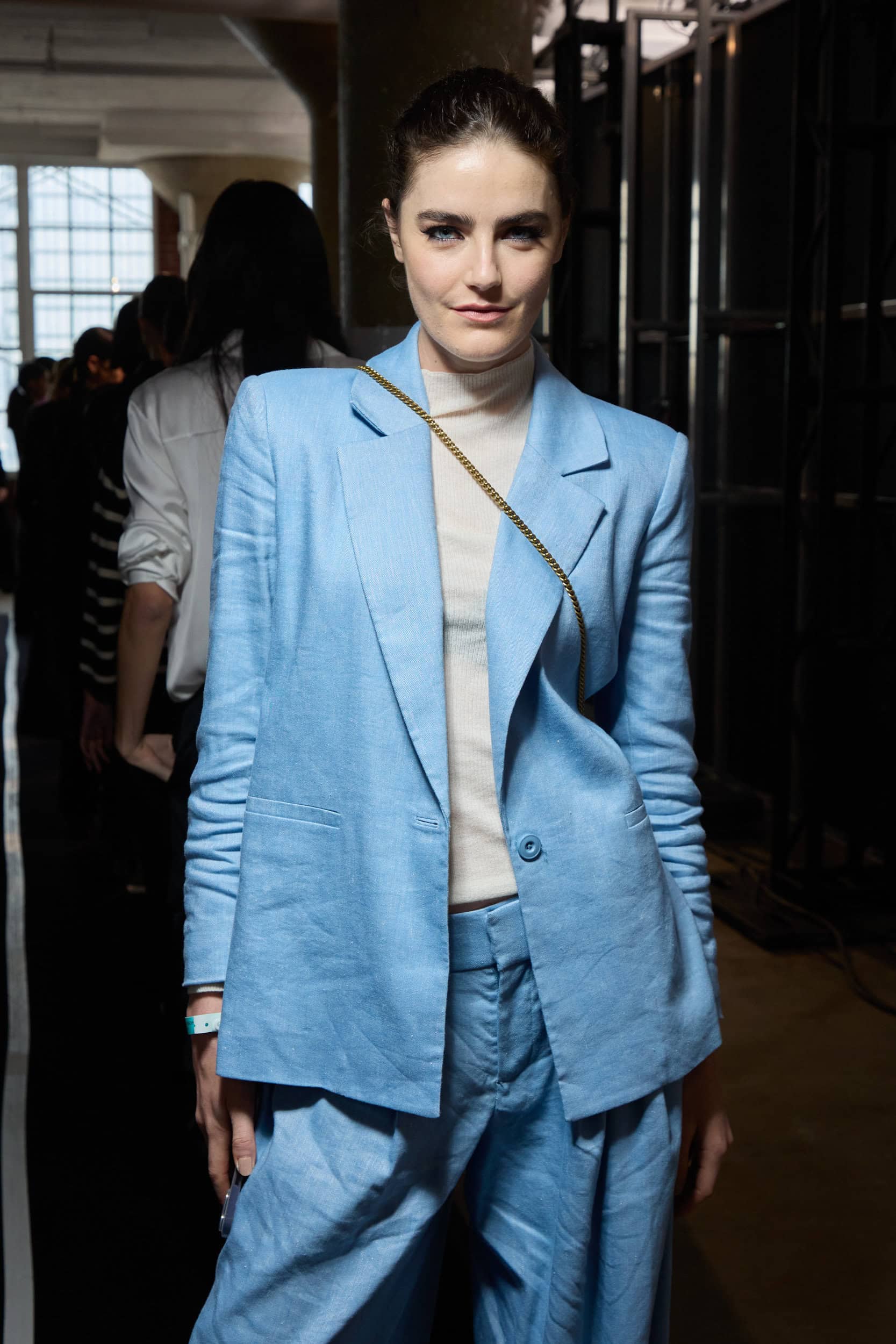 Badgley Mischka  Fall 2024 Fashion Show Backstage