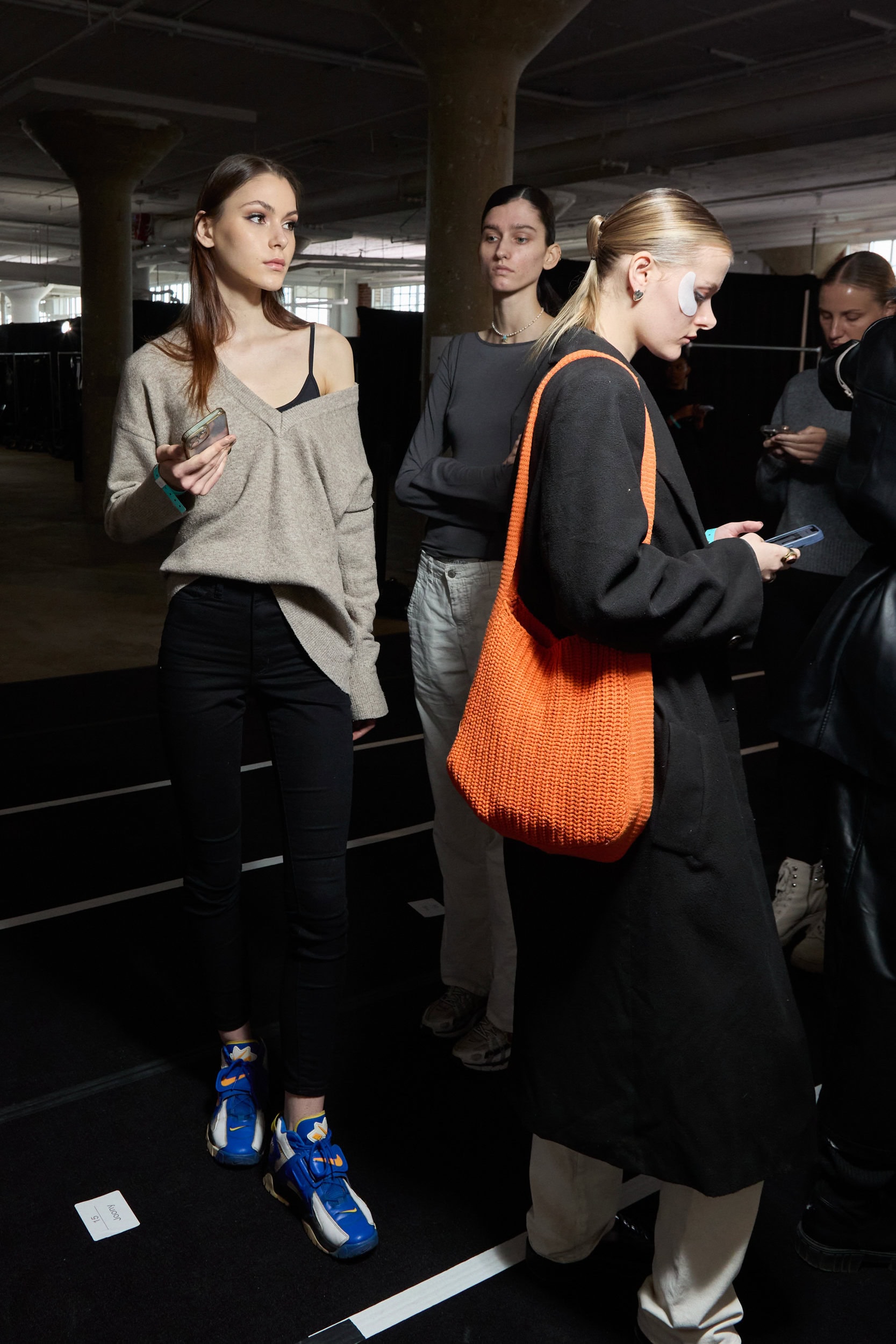 Badgley Mischka  Fall 2024 Fashion Show Backstage
