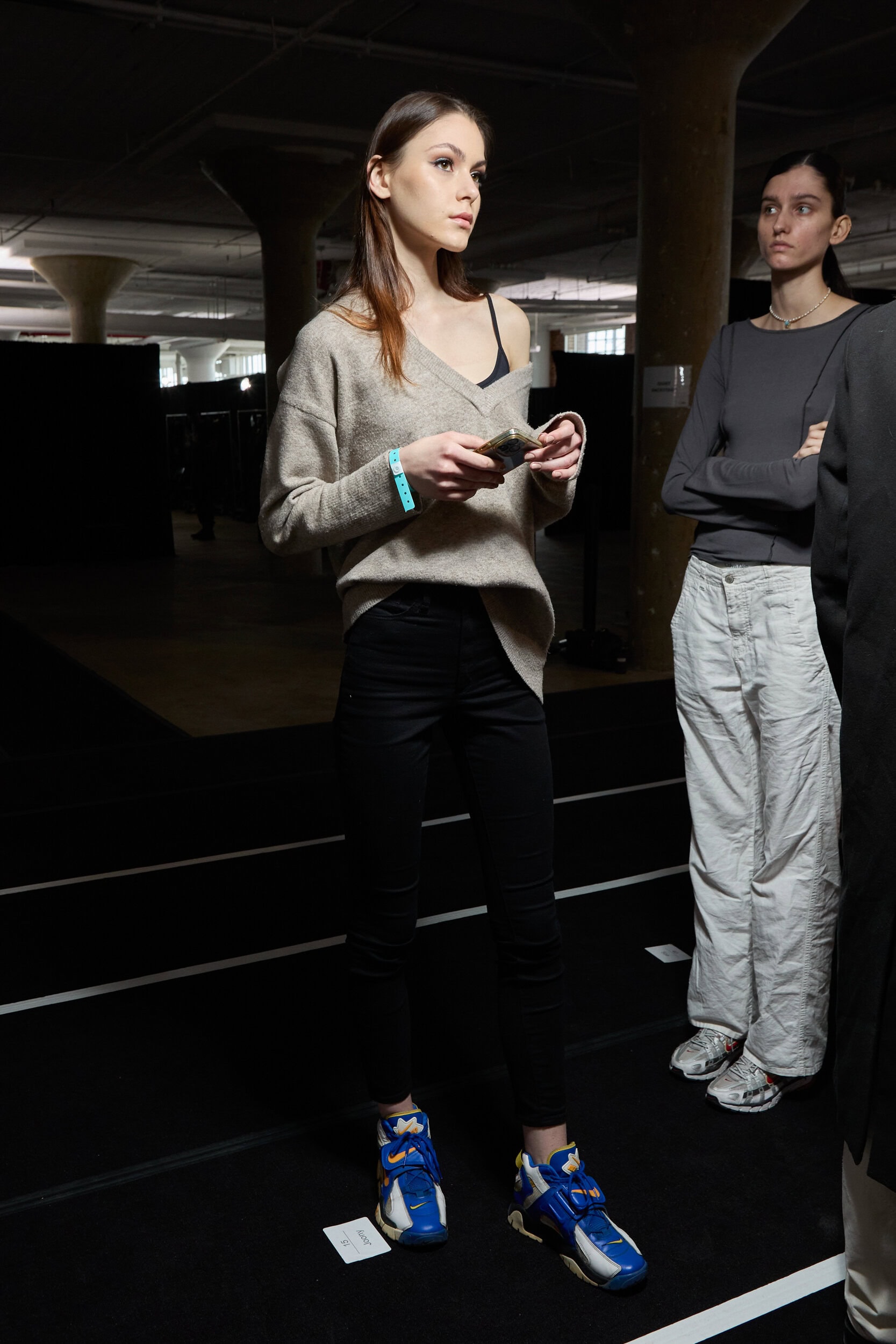 Badgley Mischka  Fall 2024 Fashion Show Backstage