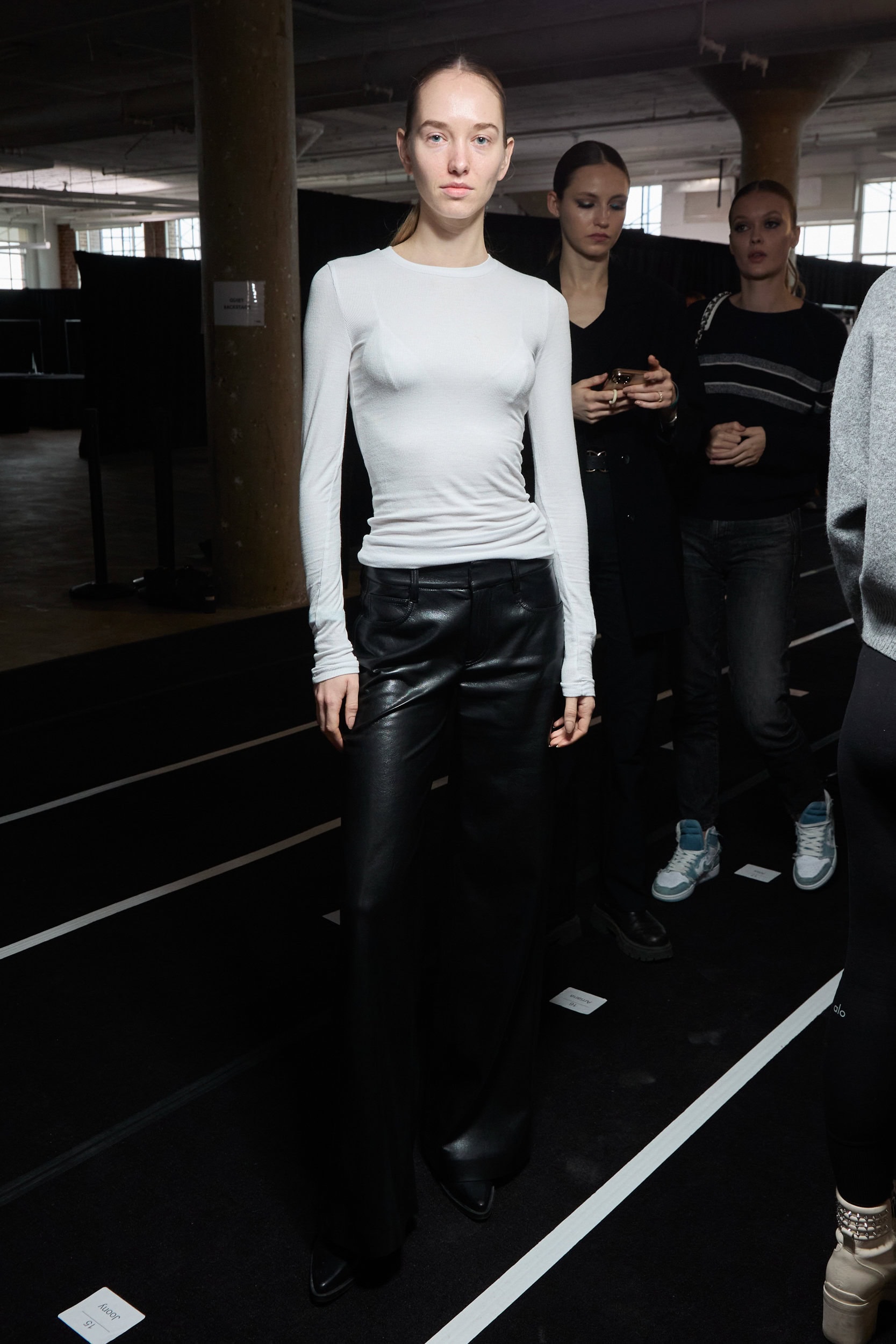 Badgley Mischka  Fall 2024 Fashion Show Backstage
