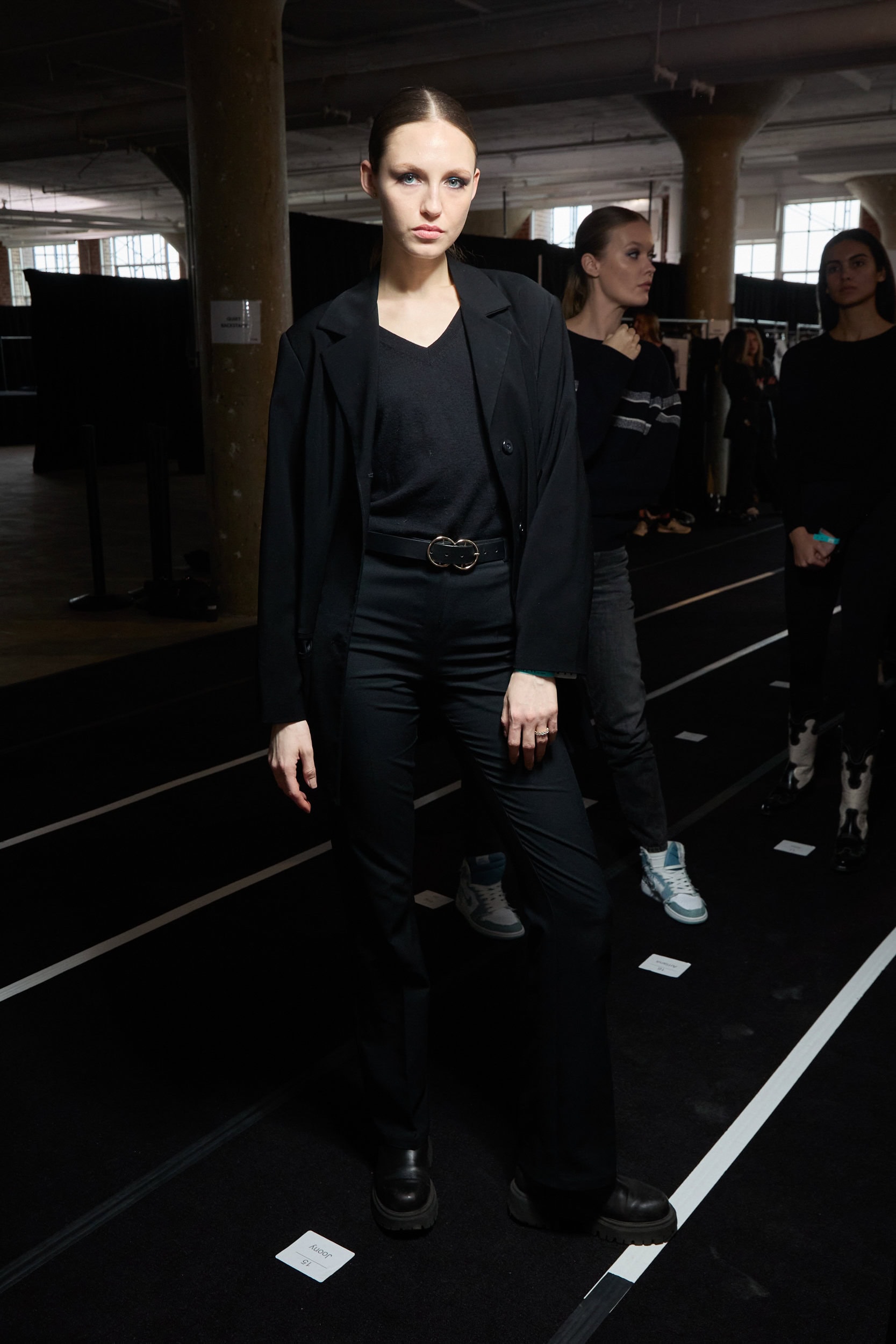 Badgley Mischka  Fall 2024 Fashion Show Backstage