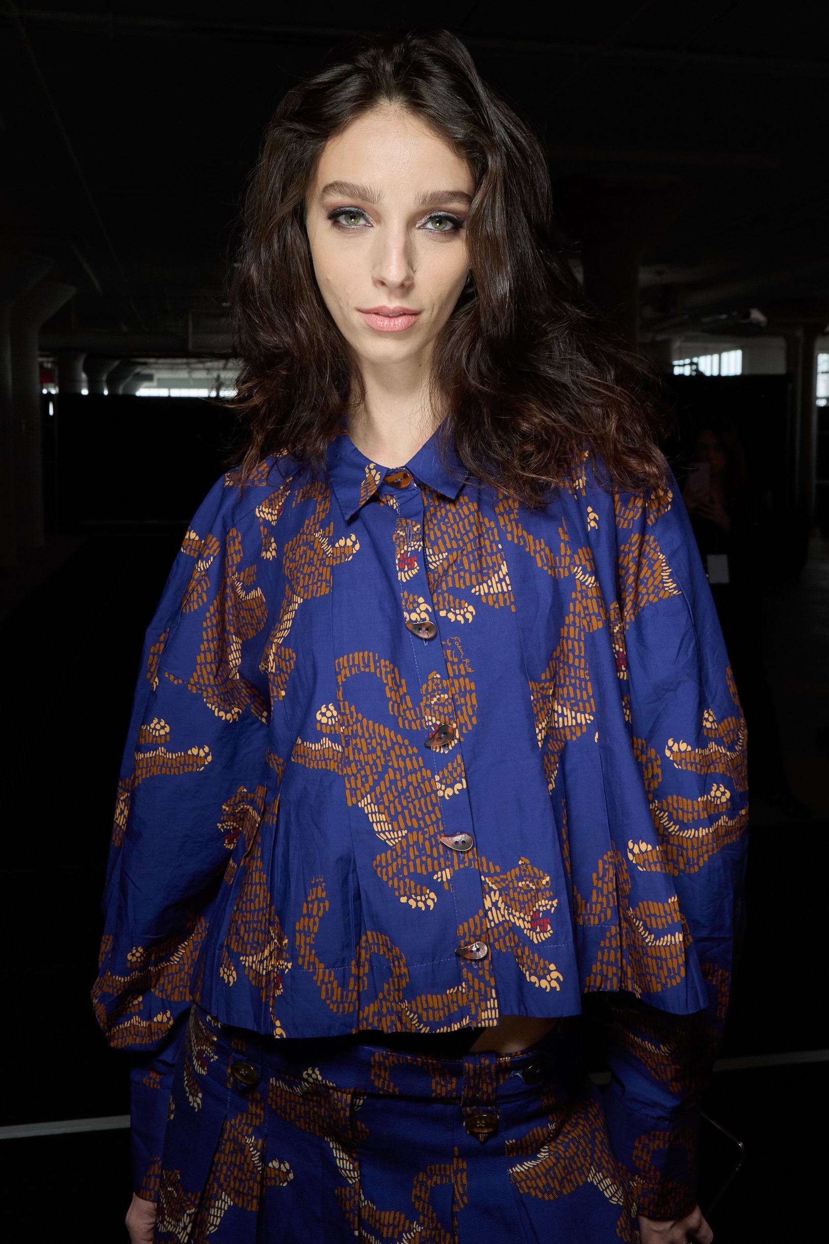 Badgley Mischka  Fall 2024 Fashion Show Backstage