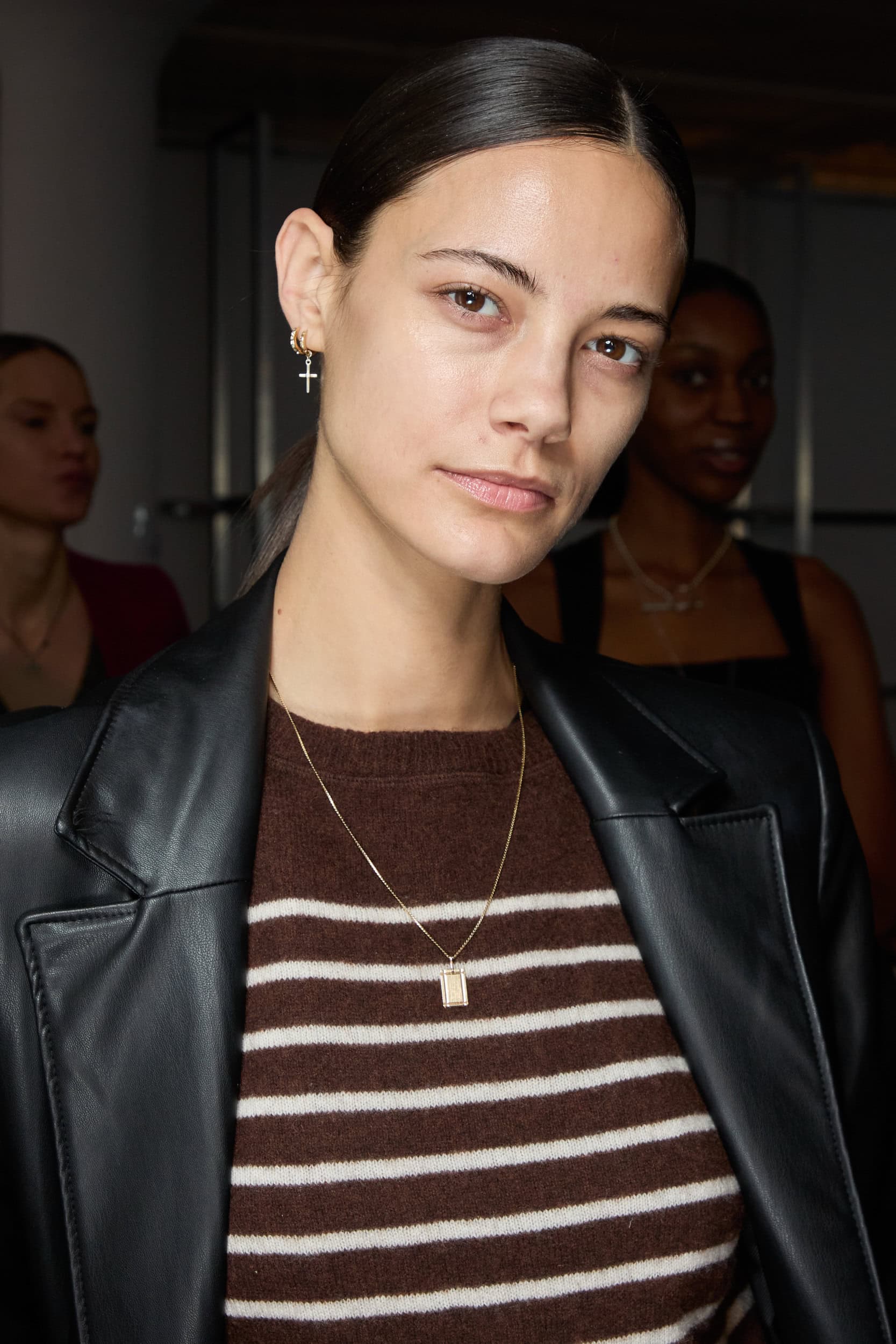 Badgley Mischka  Fall 2024 Fashion Show Backstage