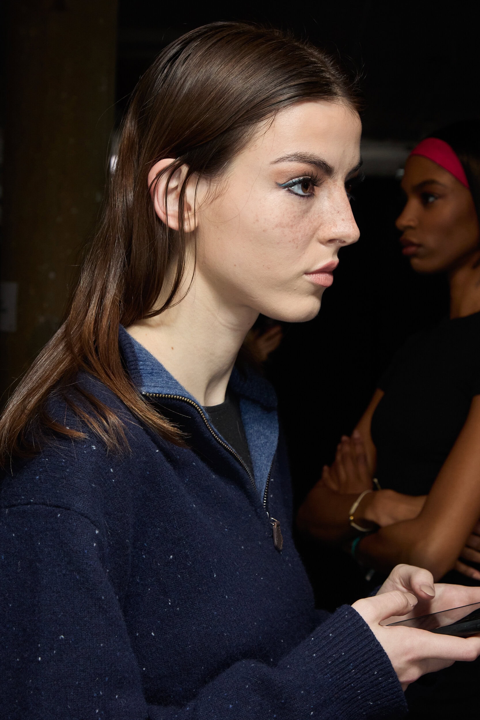 Badgley Mischka  Fall 2024 Fashion Show Backstage