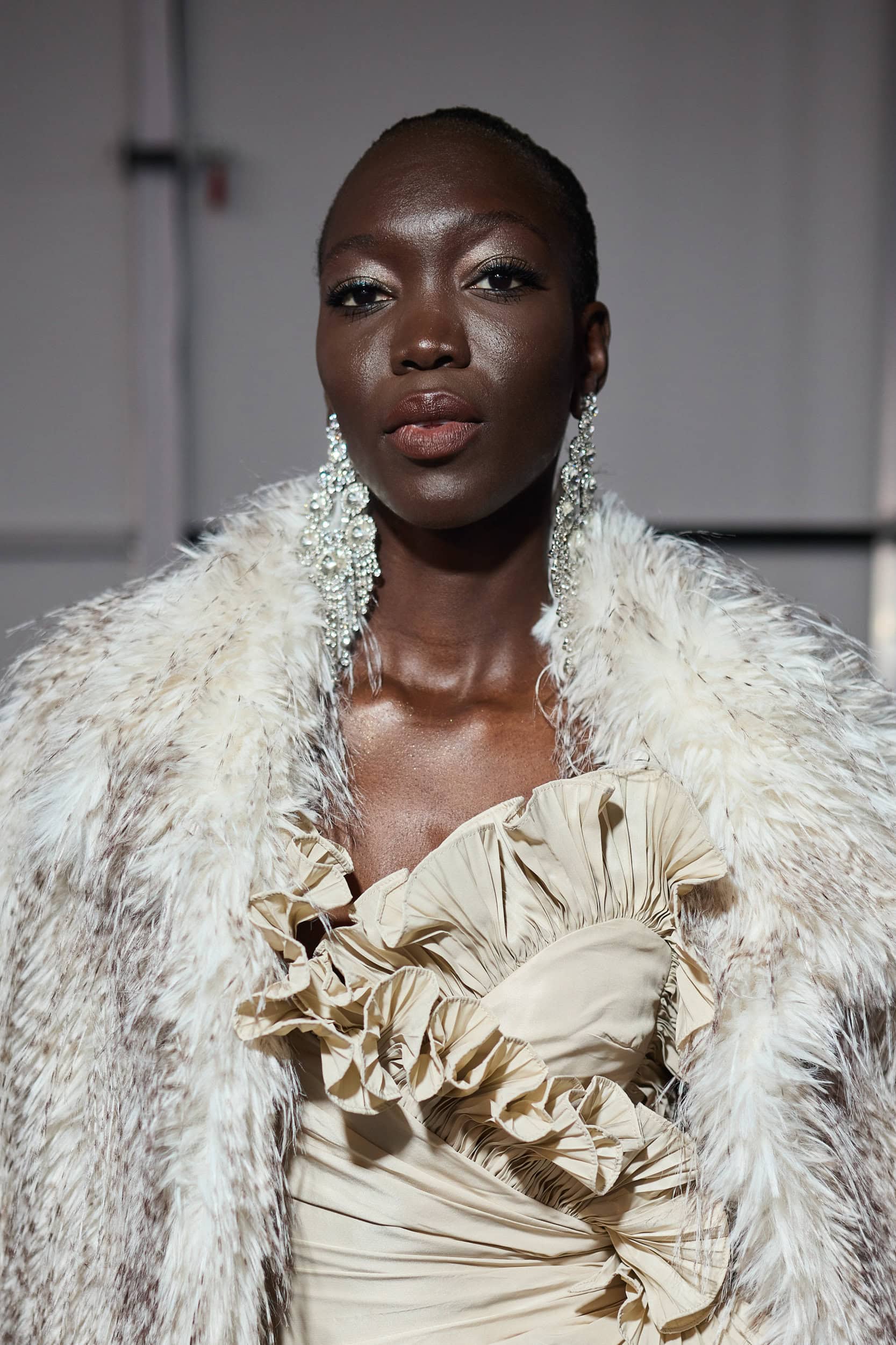 Badgley Mischka  Fall 2024 Fashion Show Backstage